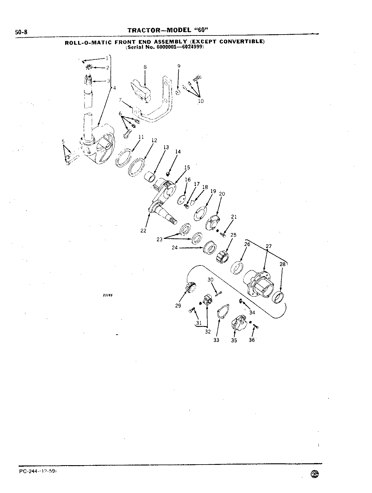 Section 50-Steering Mechanism, Front End Equipment,and Rear Wheels (Continued)