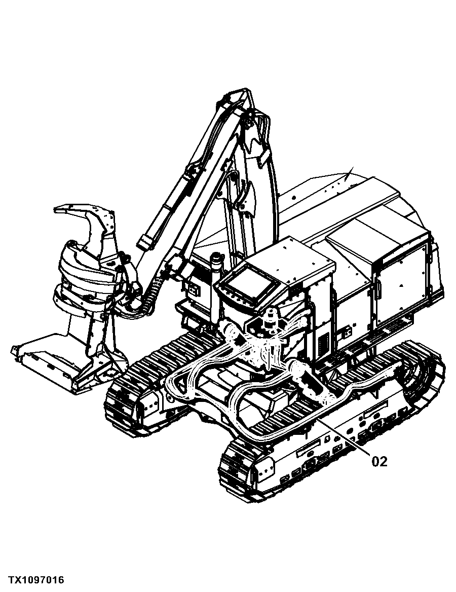 909K Tracked Feller Buncher (PIN: 1T0909KX_ _D181103 - D270472)(PIN: 1T0909KX_ _C181103 - C270472)
