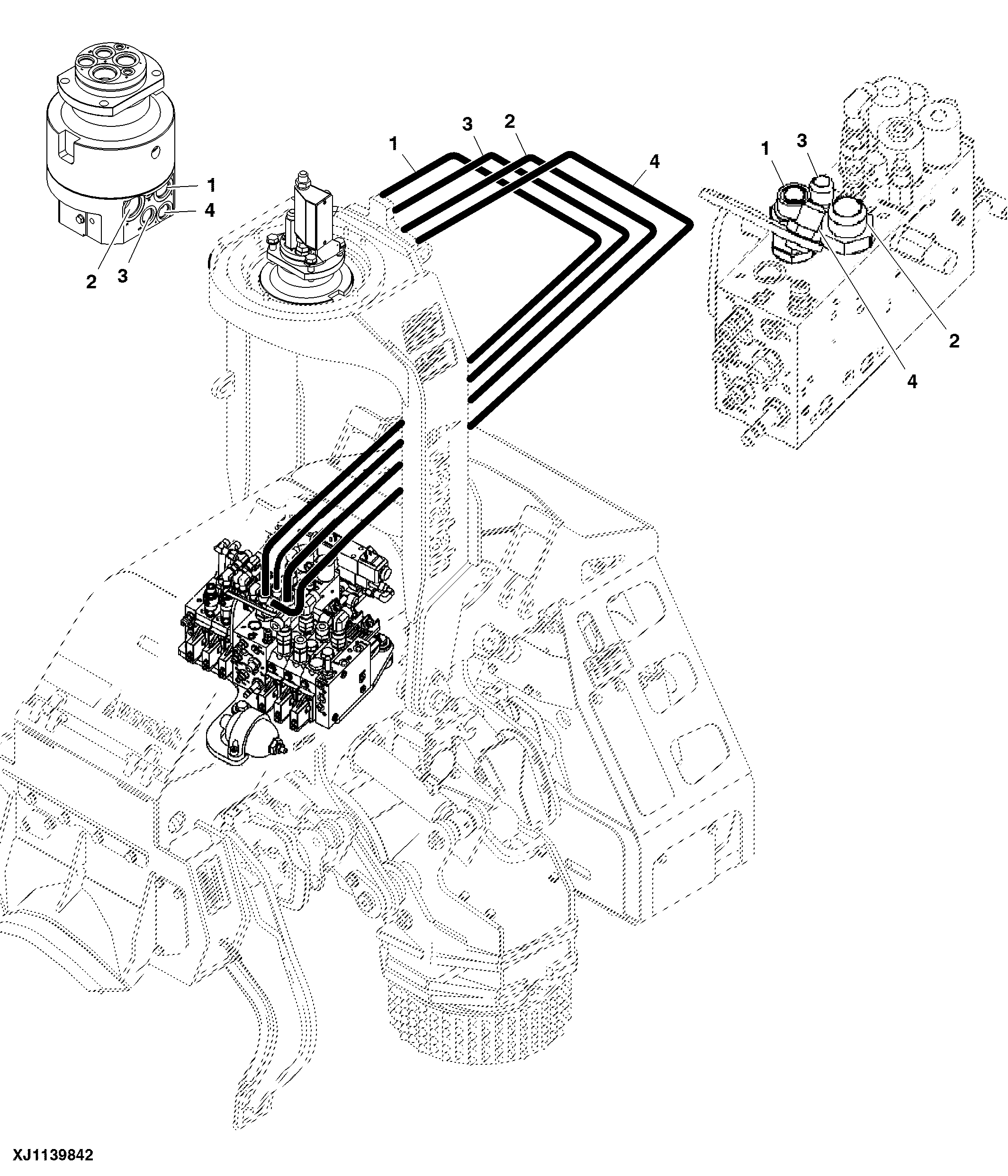 Continuous Rotation Hoses
