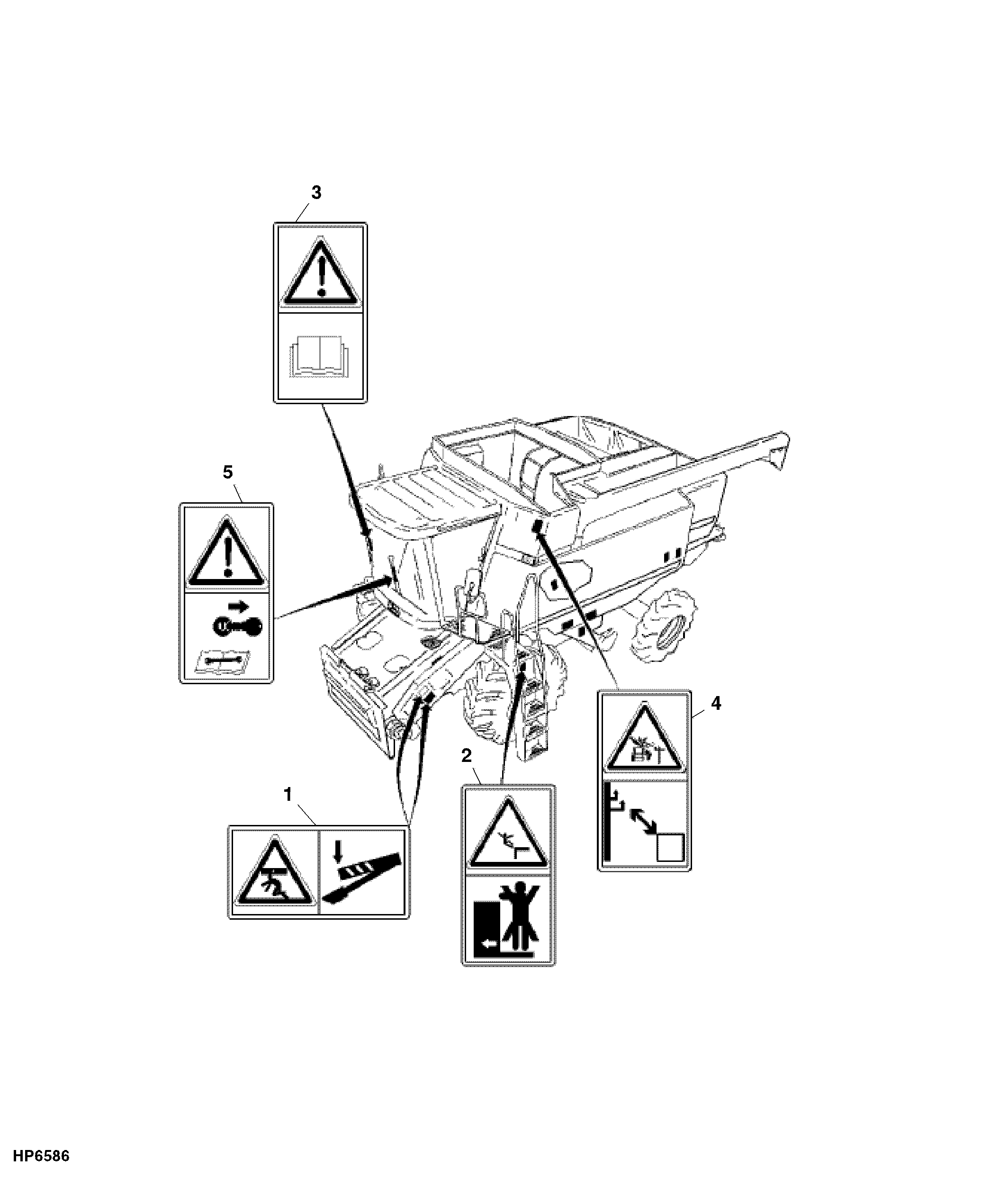 Safety Decals And Locations - French (666173 - )