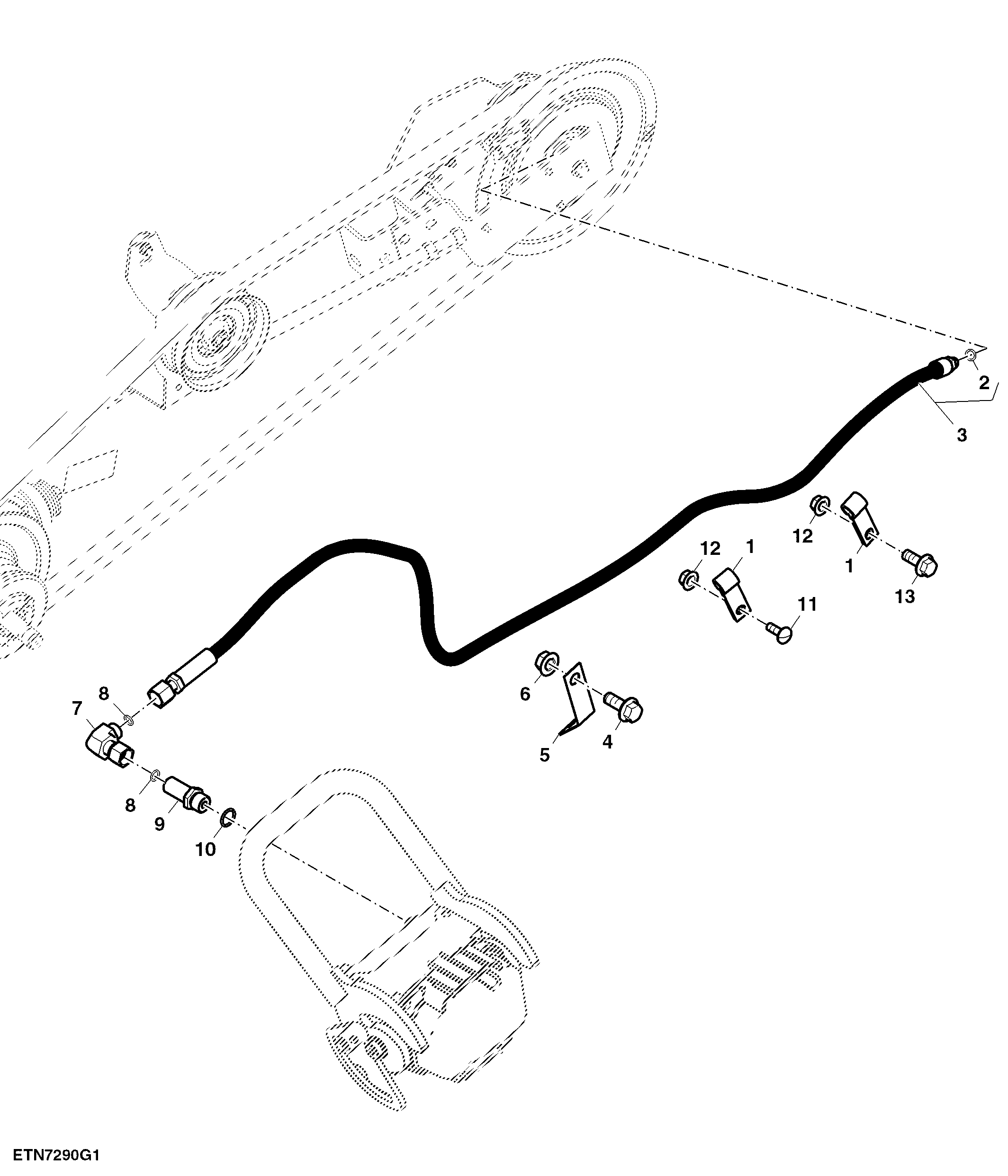 Feeder House Variable Speed Hoses and Fittings