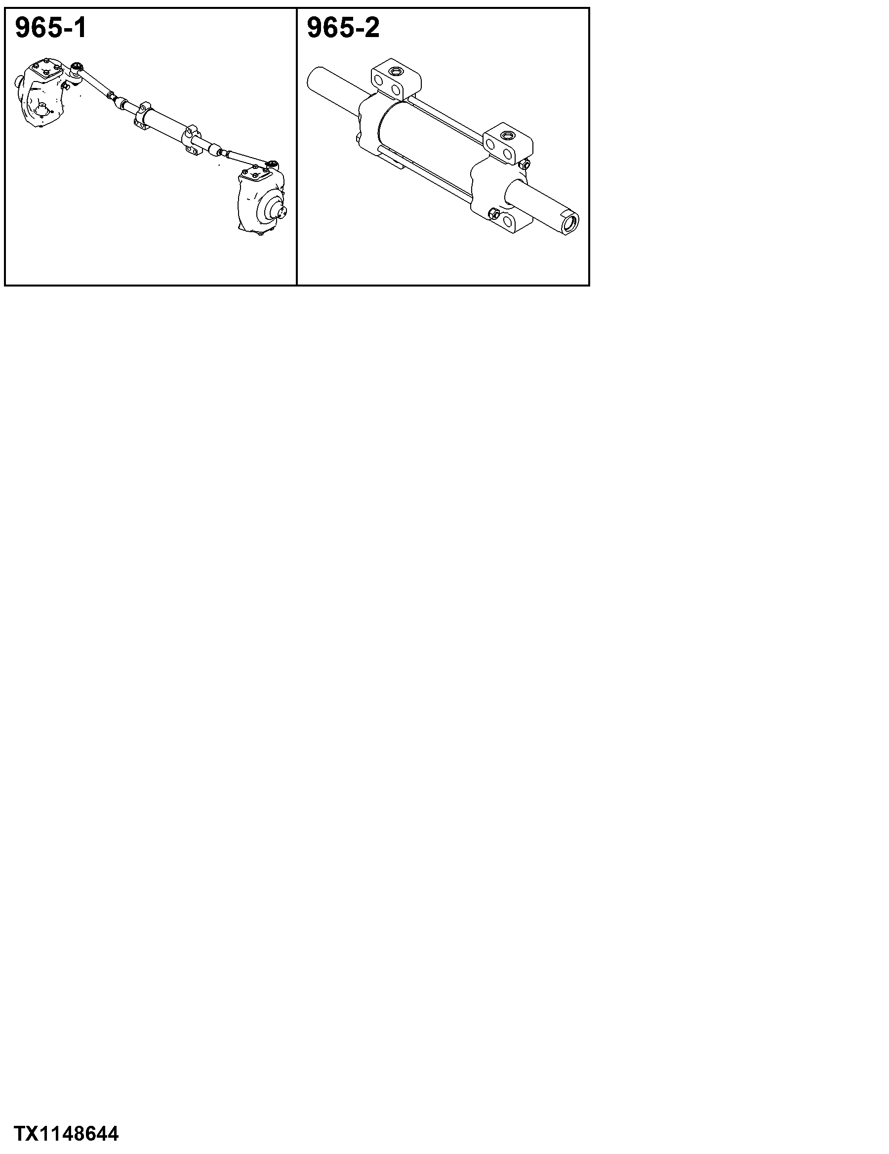 0965 Steering Cylinders
