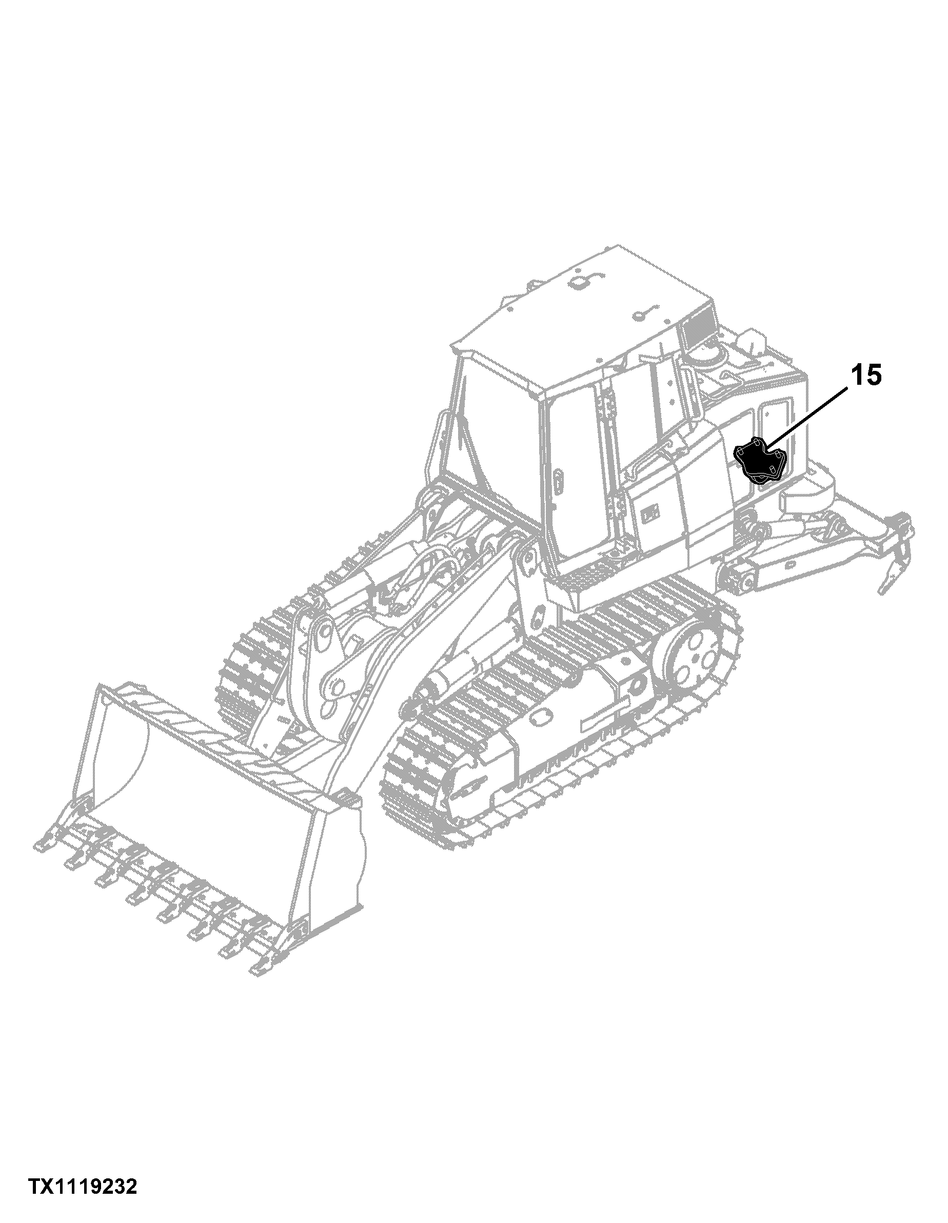 755K Crawler Loader (PIN: 1T0755KX_ _E192242-339325)