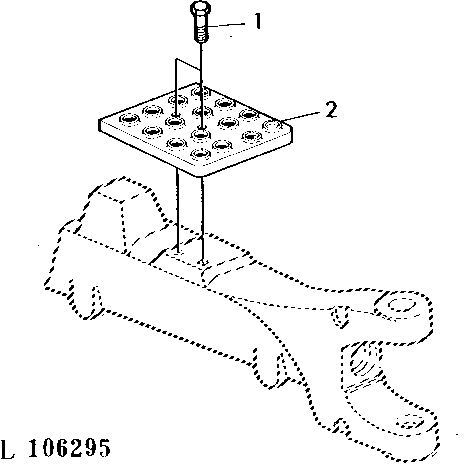 STEP ON FRONT AXLE