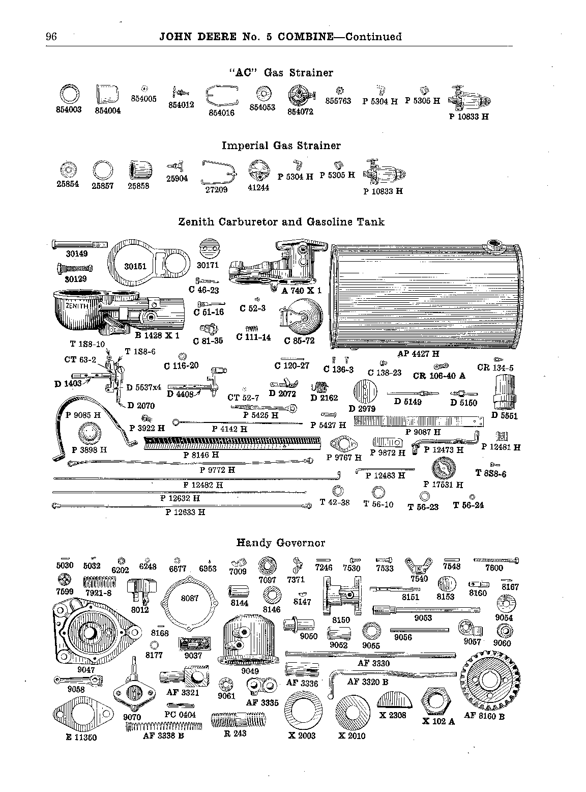 Brake, Front Wheel (Continued)