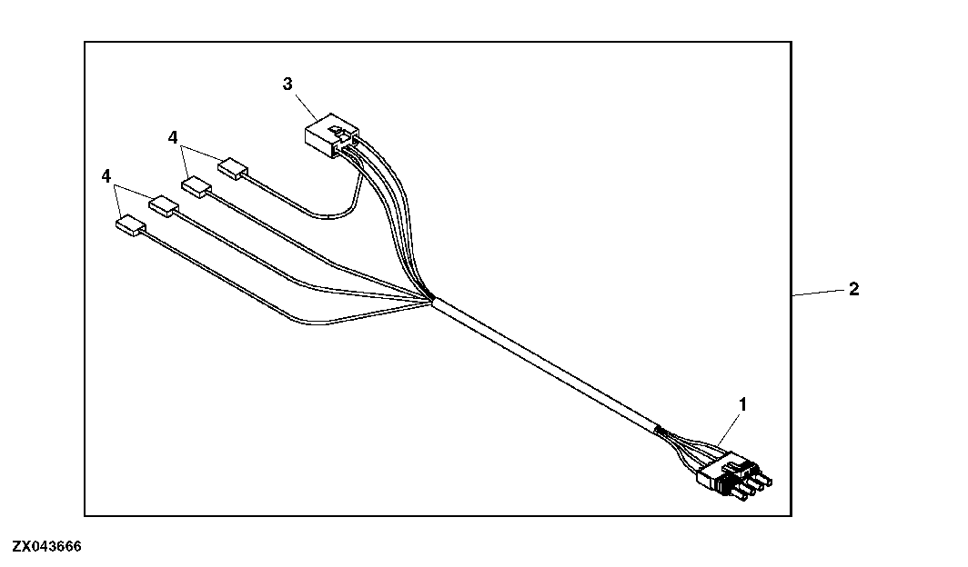 DOME LIGHT EXTENSION WIRING HARNESS
