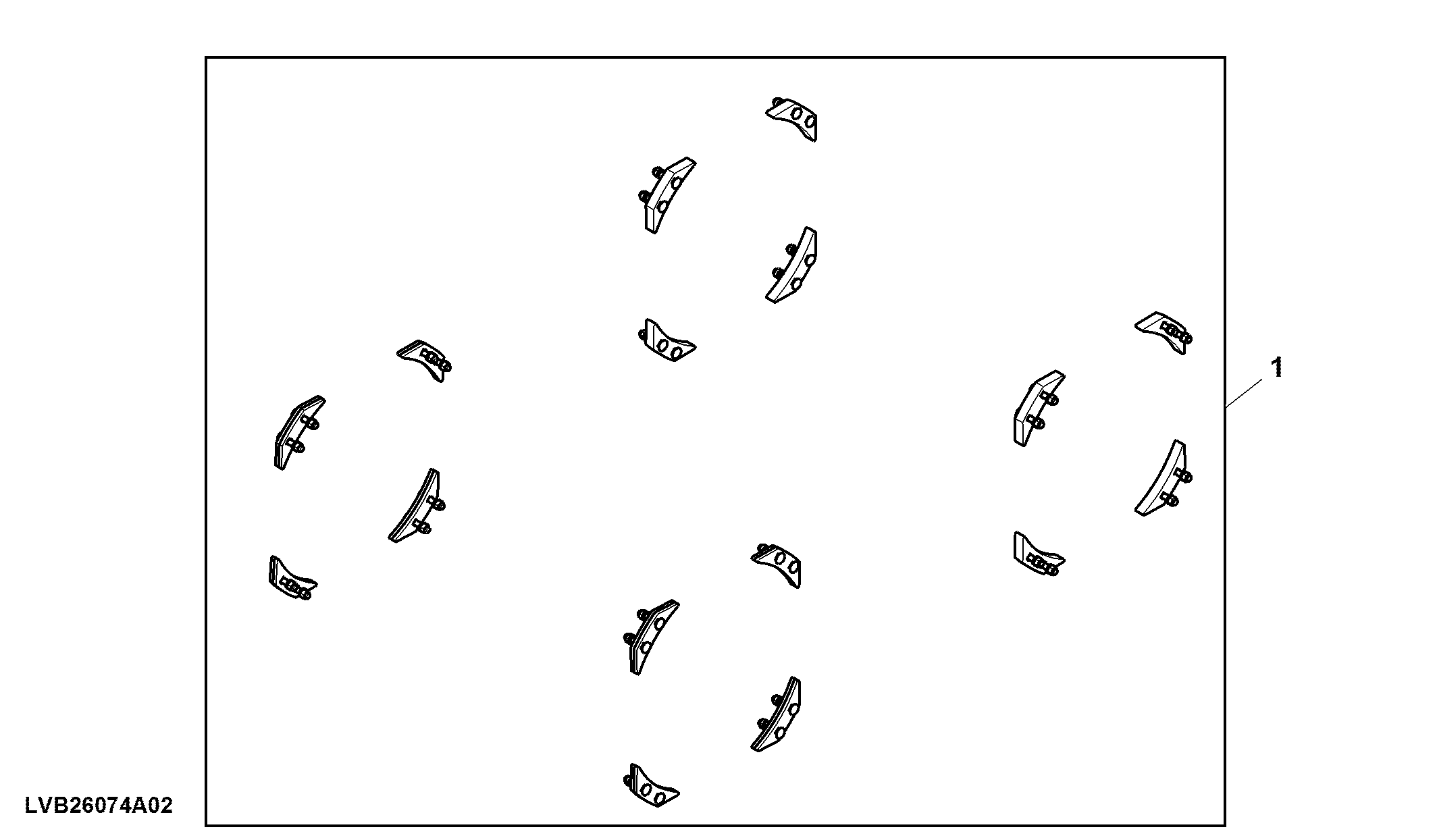 Attachment, Hi-Crop Wheel Spacer