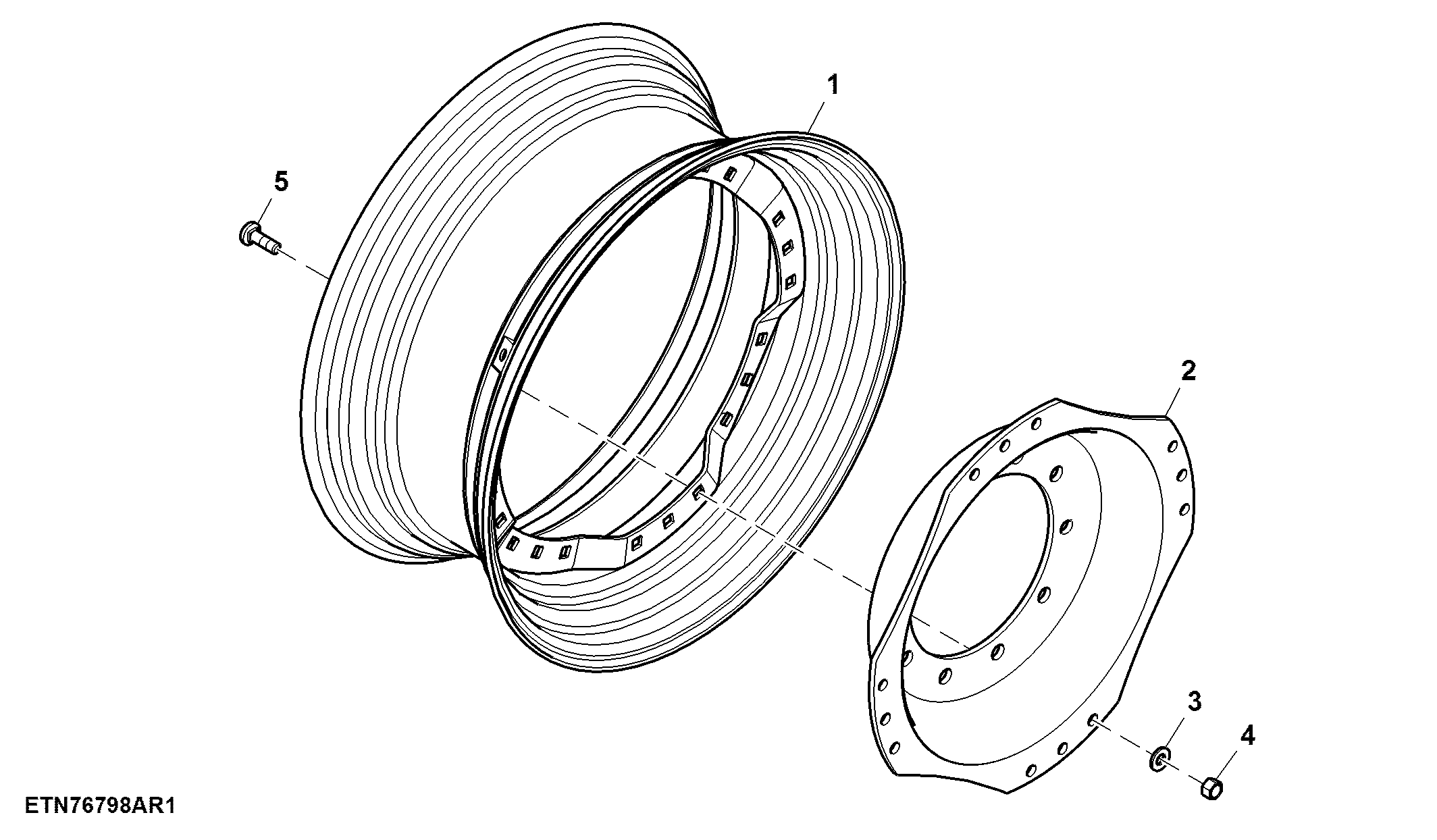 Front Wheels, Adjustable, 8 Position, DW13AX30
