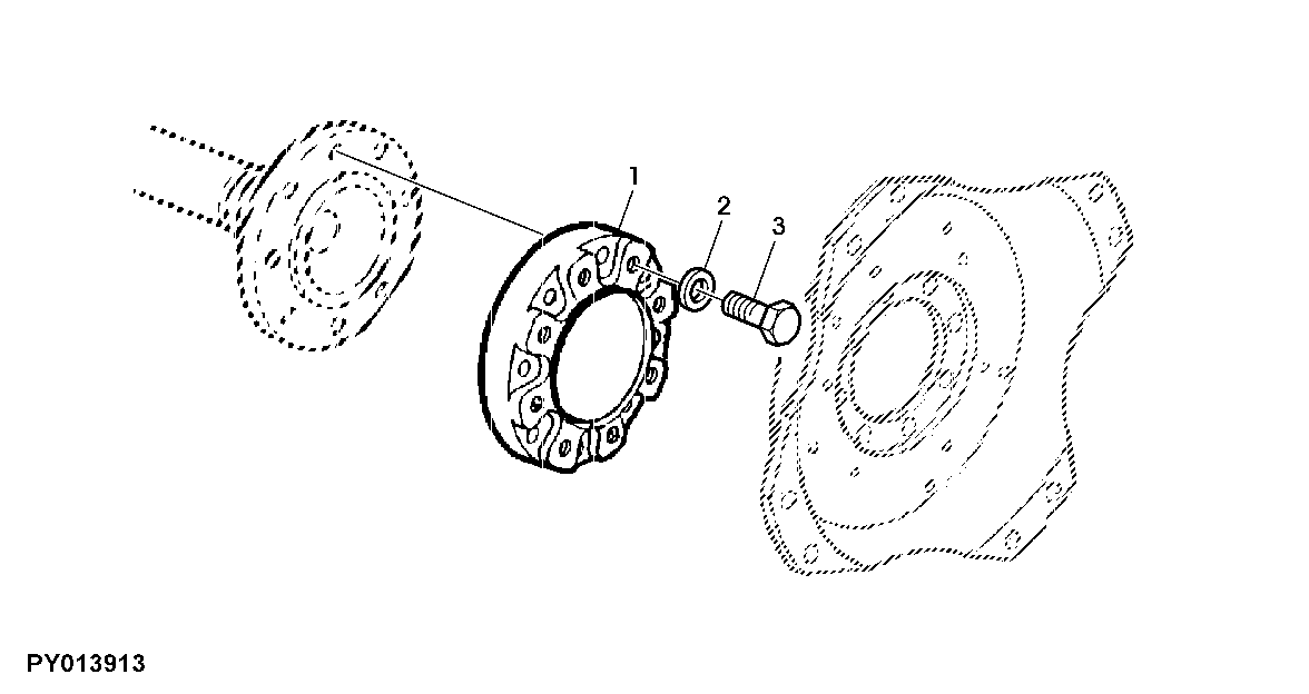 SPACER FOR INCREASED TREAD WIDTH (REAR AXLE)