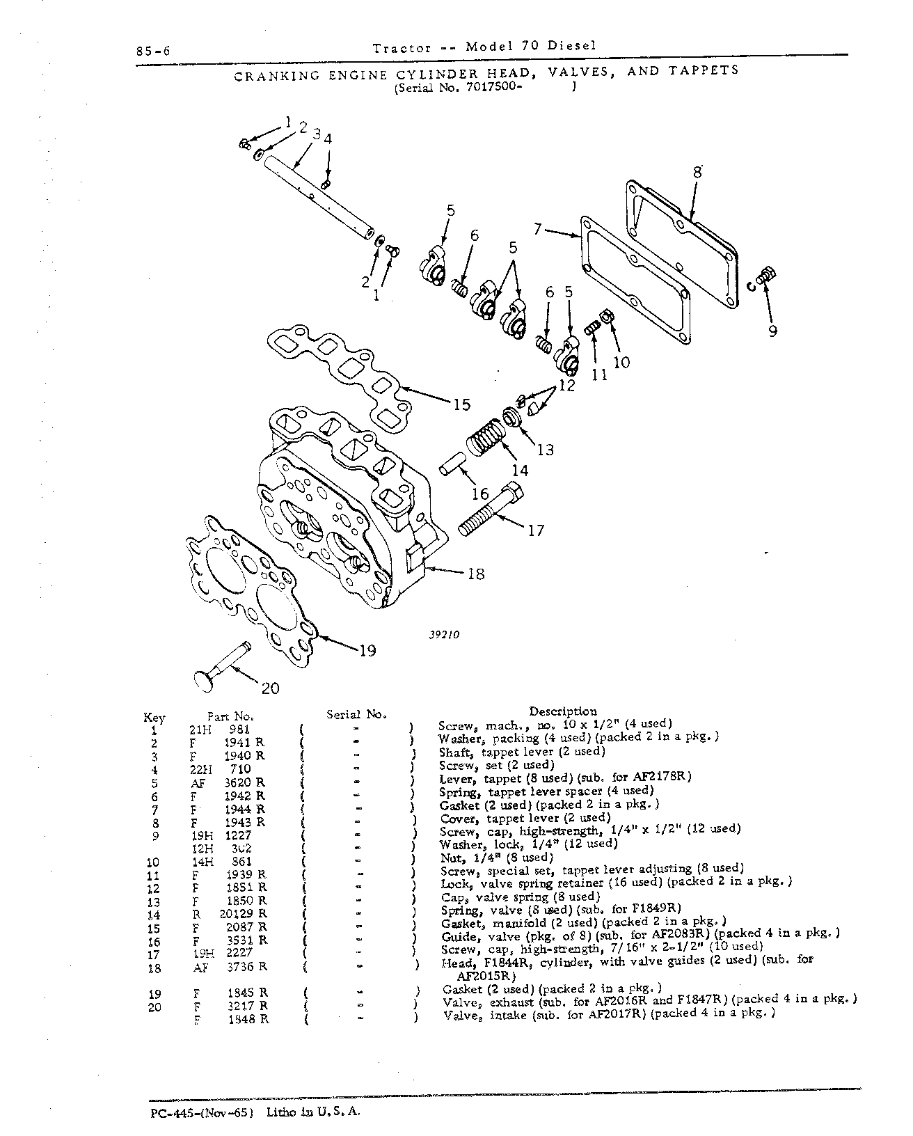 Section 85 - Cranking Engine (Continued)