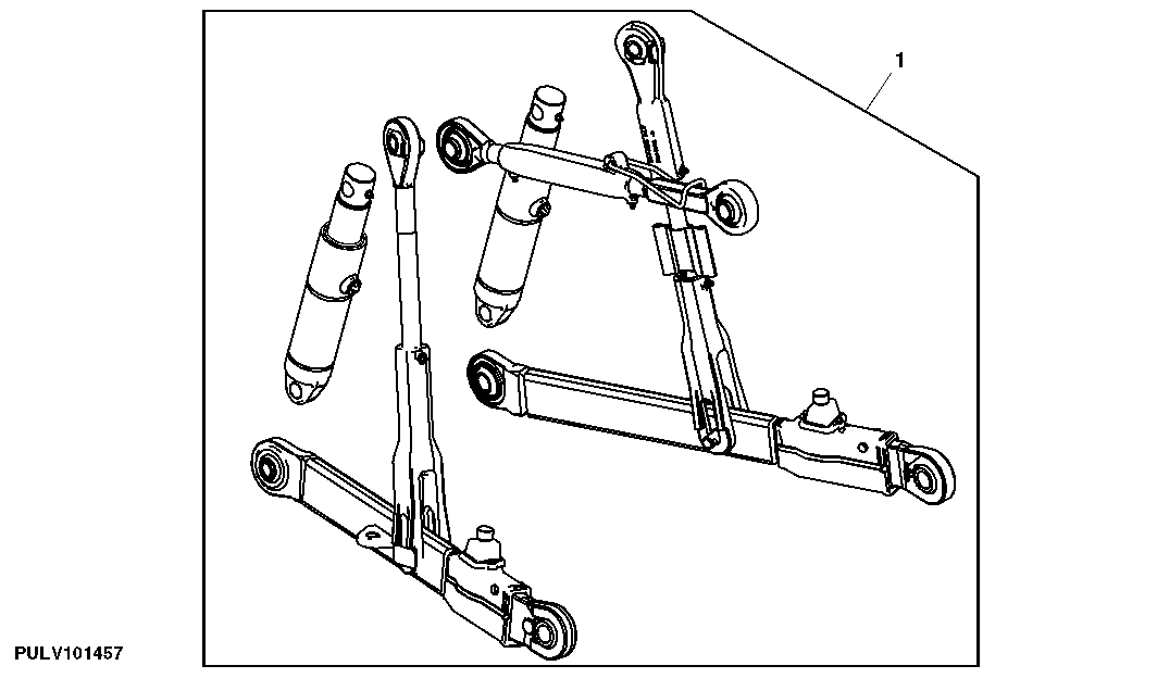 Attachment, Hitch, Heavy Duty Version