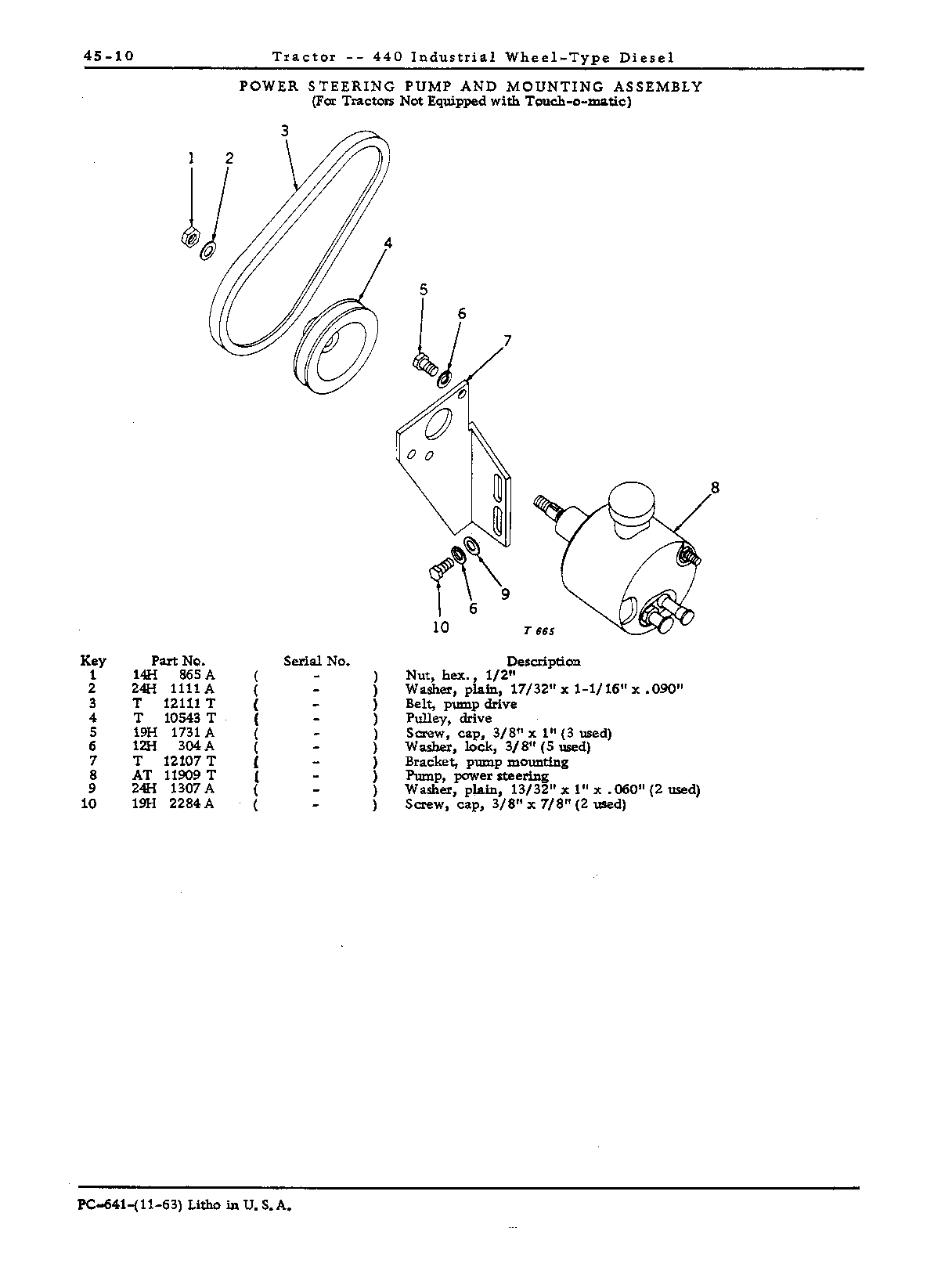 Power Steering (Continued)