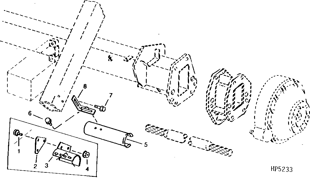 FINAL DRIVE SHAFT SHIELDS - (RING AND PINION)