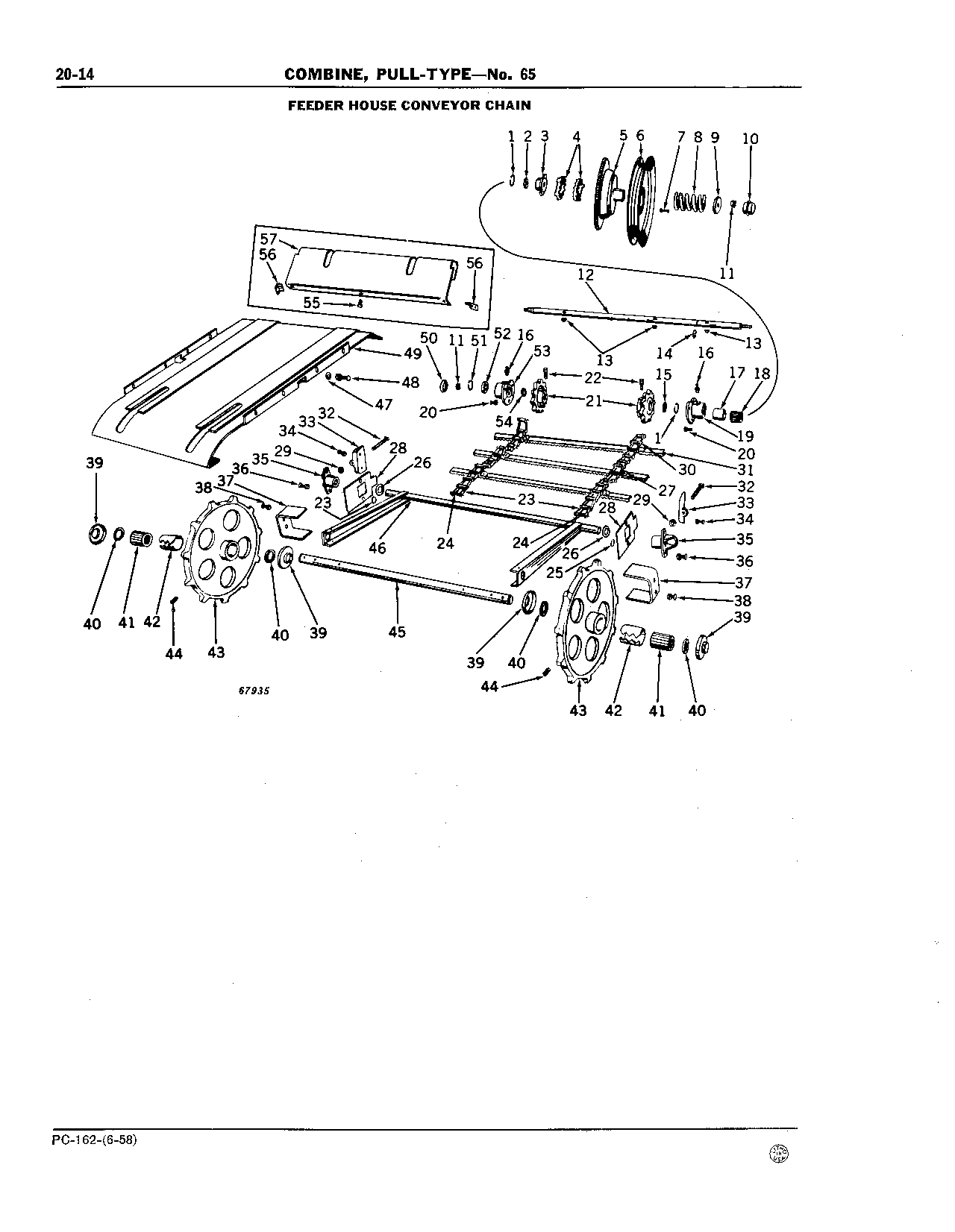 20 Cutting Platform and Feeder House (Continued)