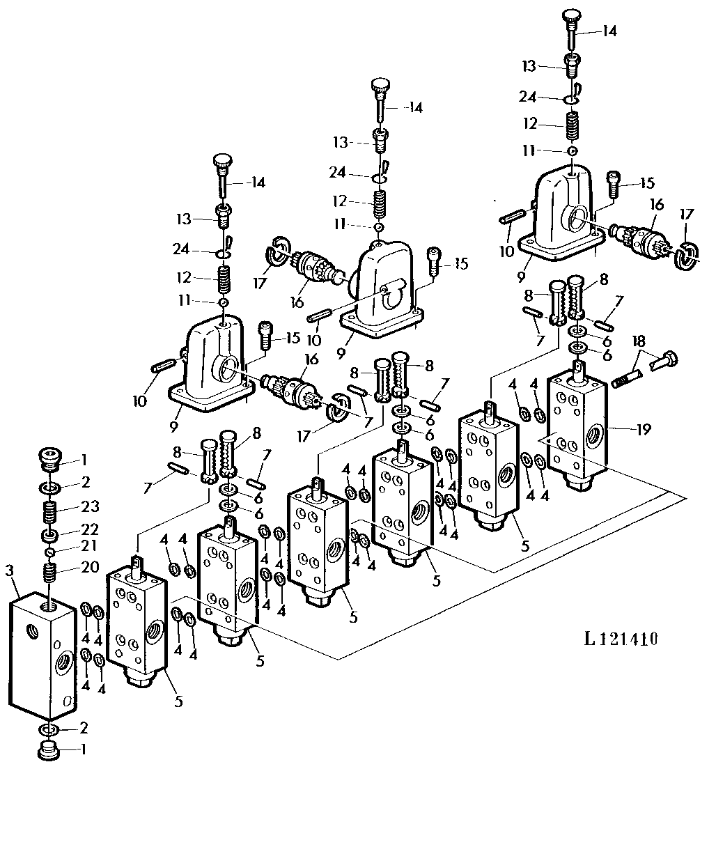 DOUBLE ACTING SELECTIVE CONTROL VALVE (SPOOL TYPE)