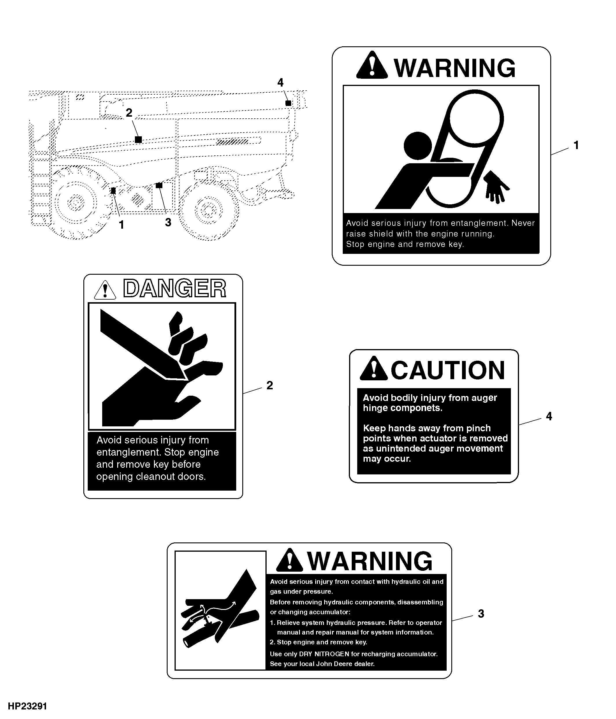 Decals, LH