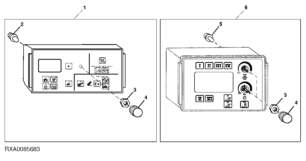 Instrument Control unit (ICU) and SCV Setup Panel (SUP)