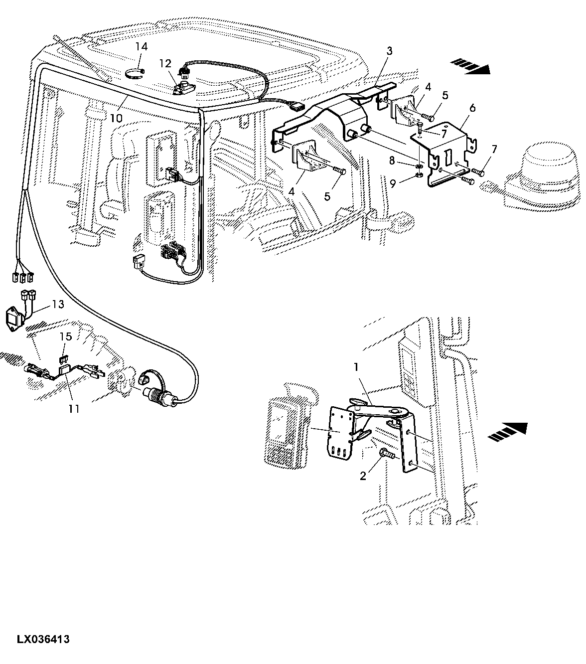 WIRING HARNESS / CONSOLES FOR GREENSTAR (CAB)