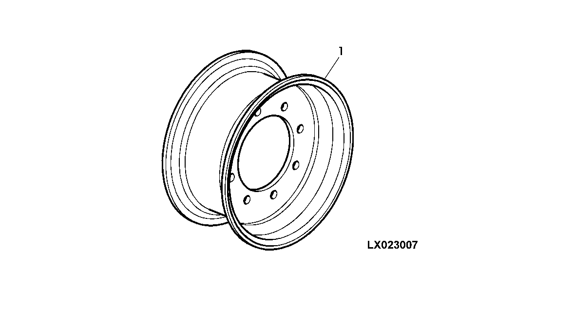 FRONT WHEELS (MFWD)