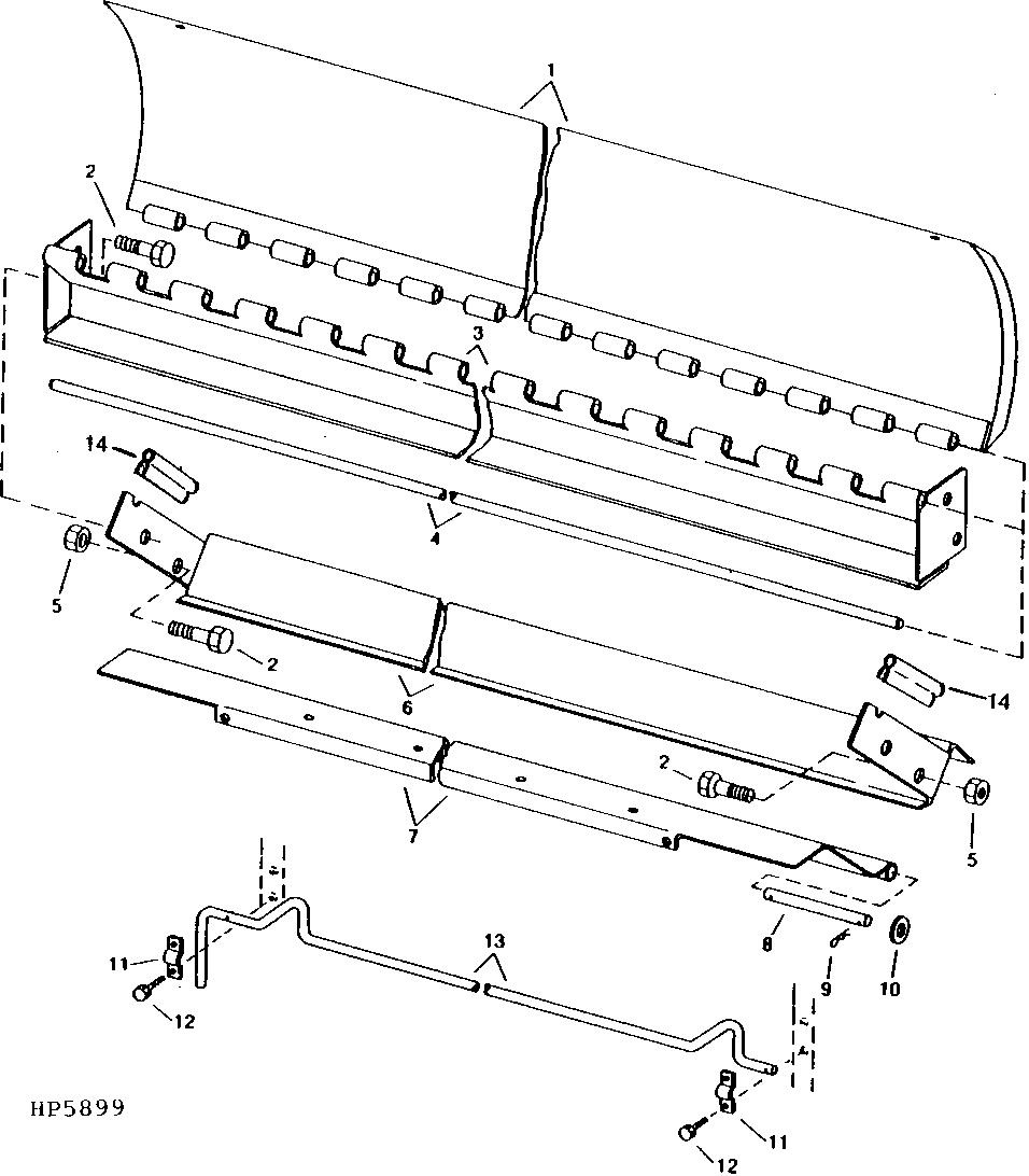 SEPARATOR / FEEDER HOUSE SEAL, STONE TRAP AND DOOR