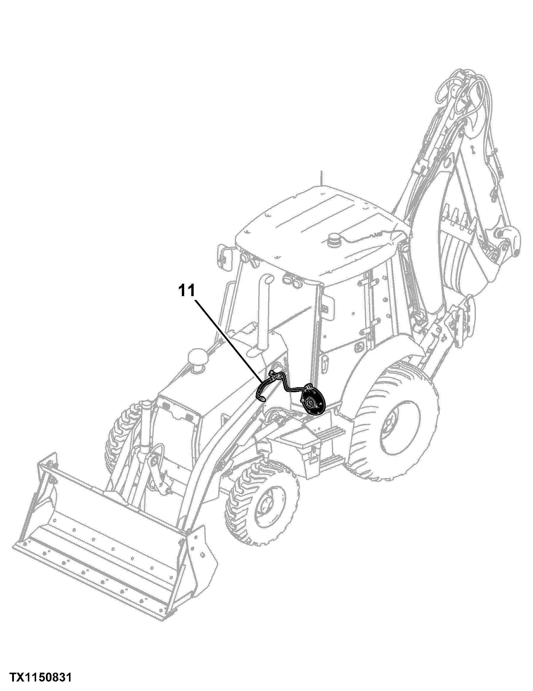 410K Backhoe Loader (Engine 4045HT063, 4045HT073)(PIN: 1T0410KX_ _E219607 - E277405)