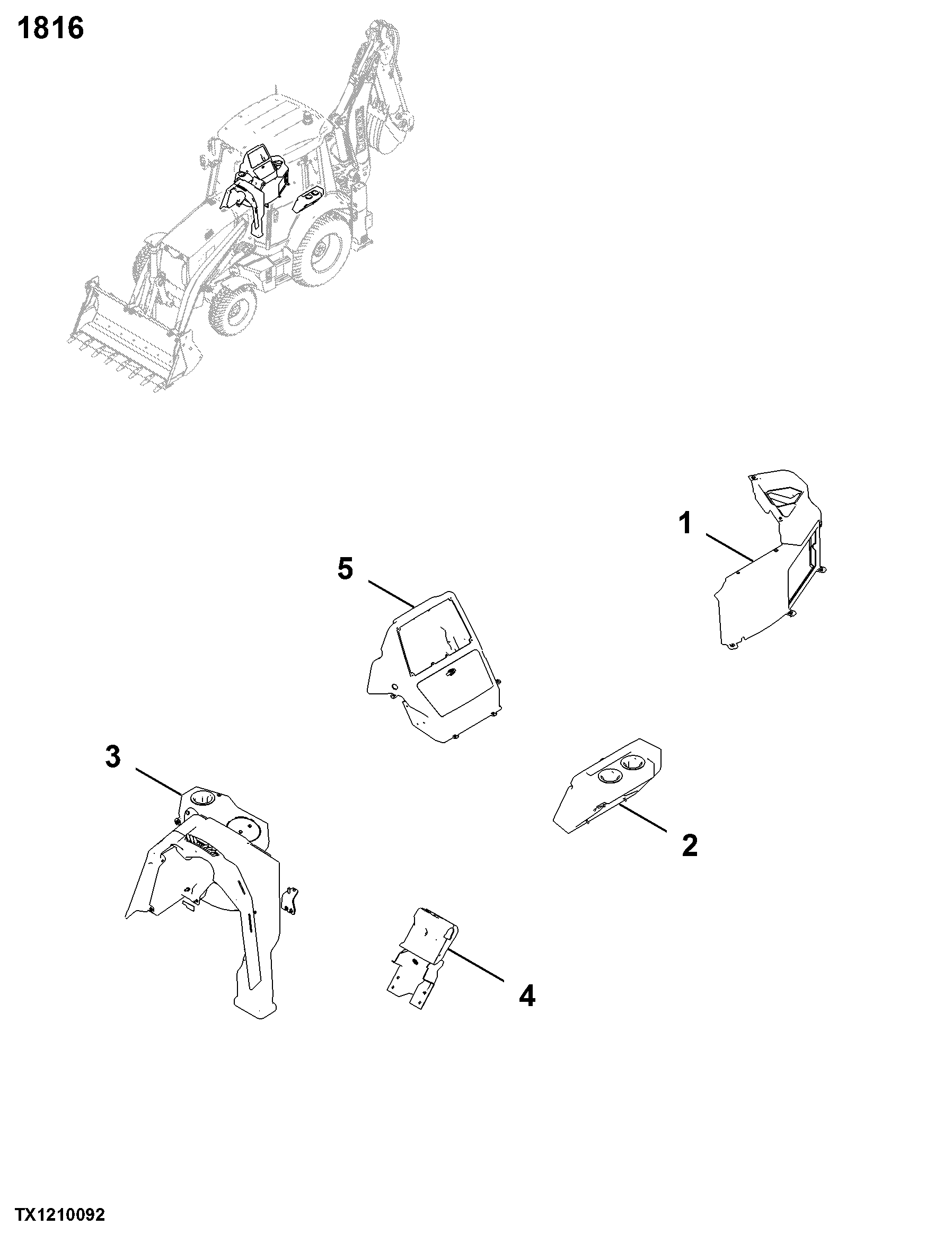 1816 Instrument and Control Mounting Structure
