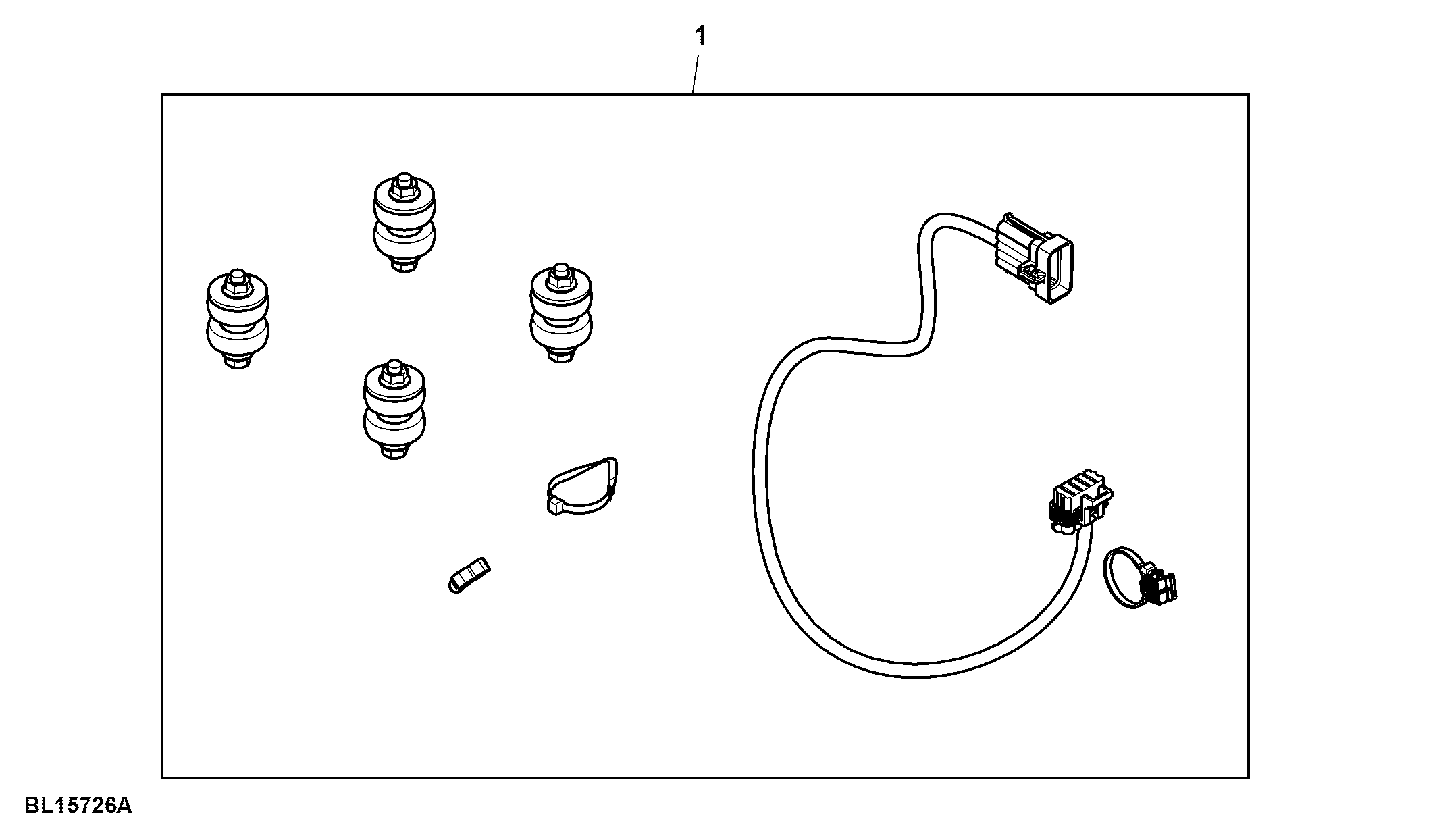 Attachment, Mounting Parts, Radar Sensor