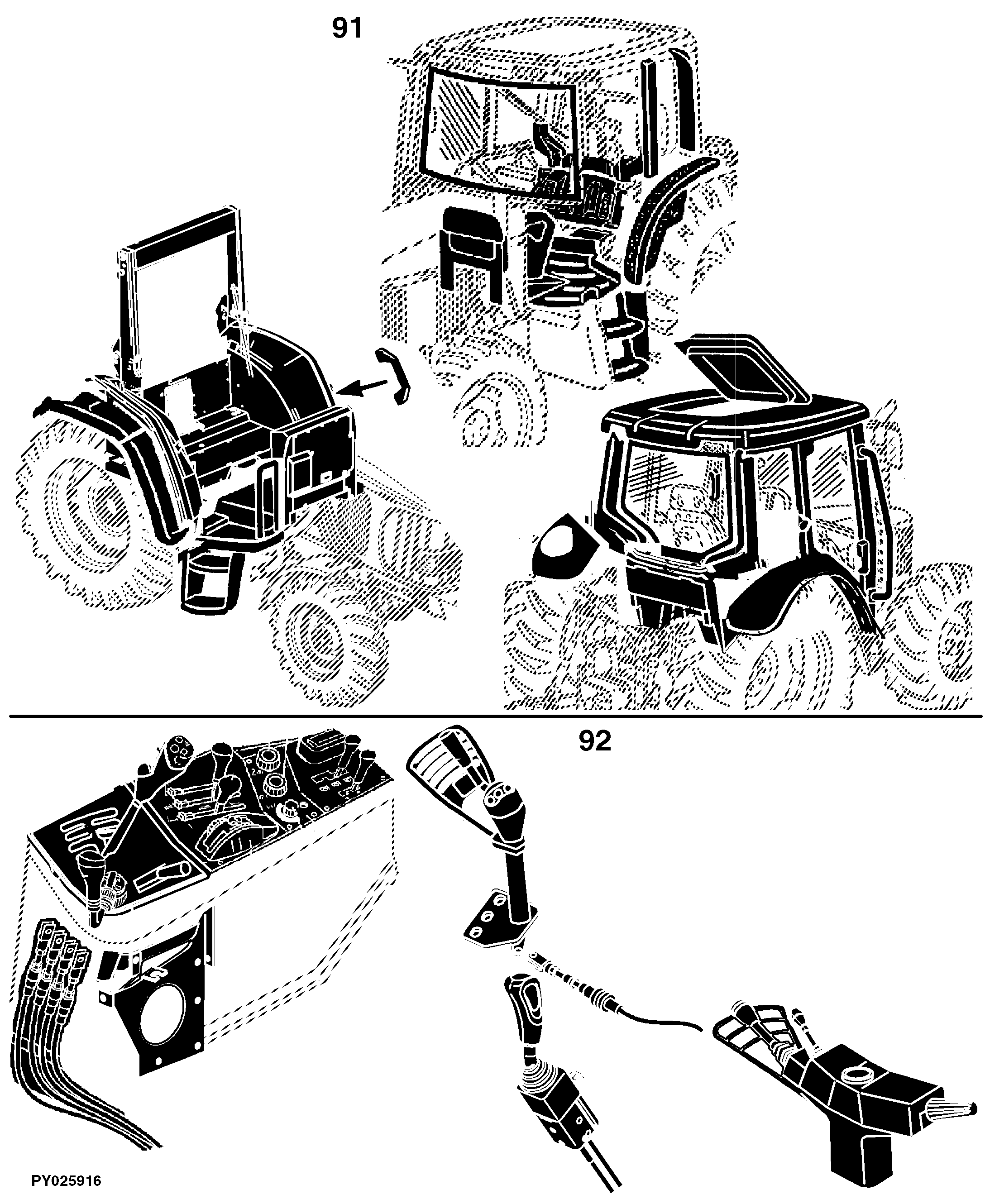 7230 Tractor (Engine 6068HL280,6068HL282) (North America Edition)