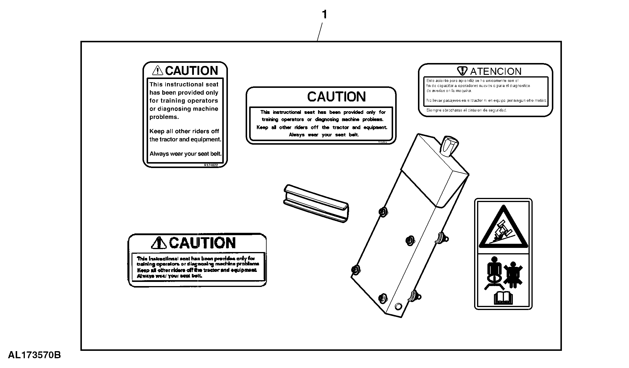 Attachment, Suspension, Instructional Seat