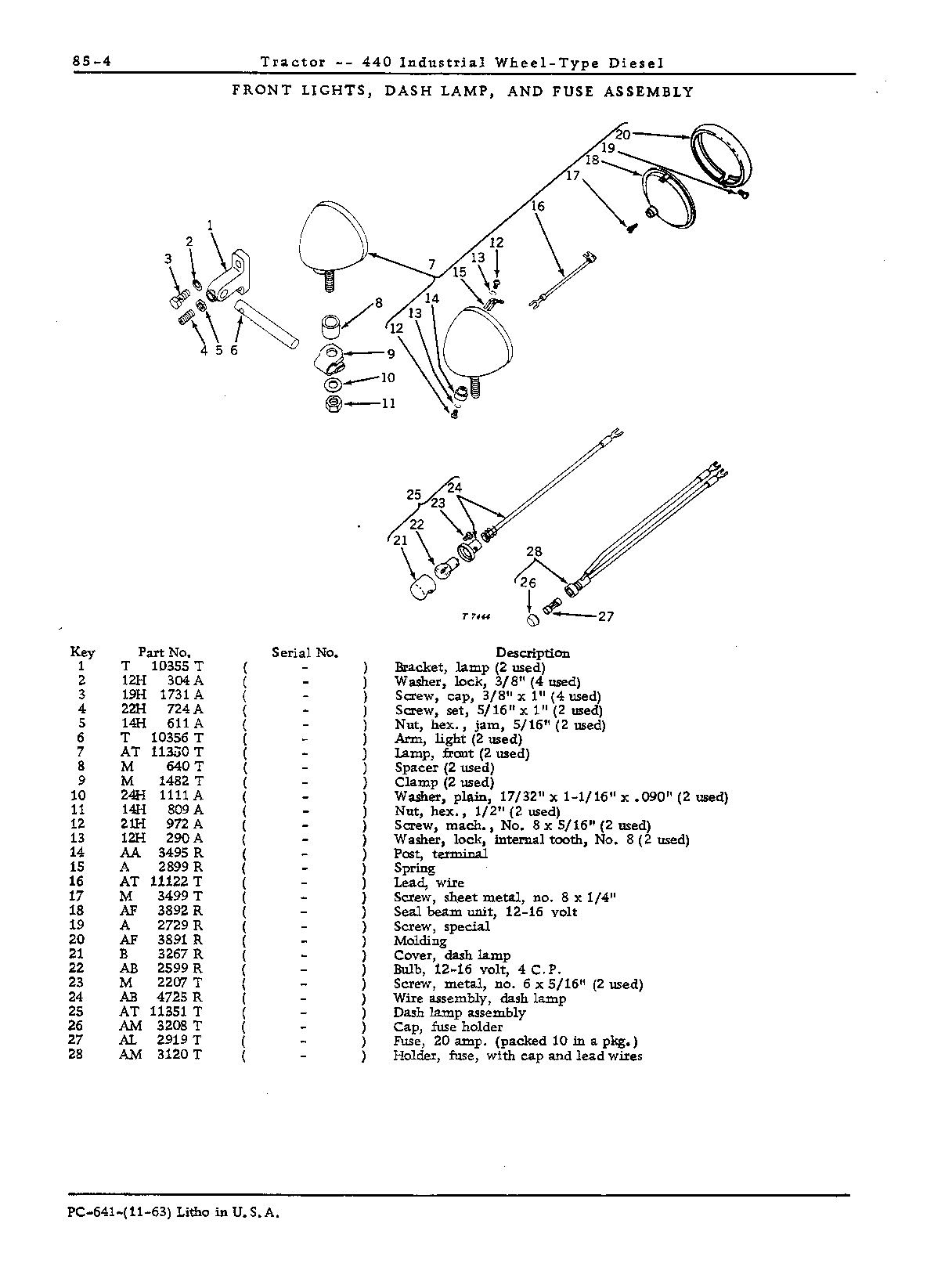 Electrical Equipment (Continued)
