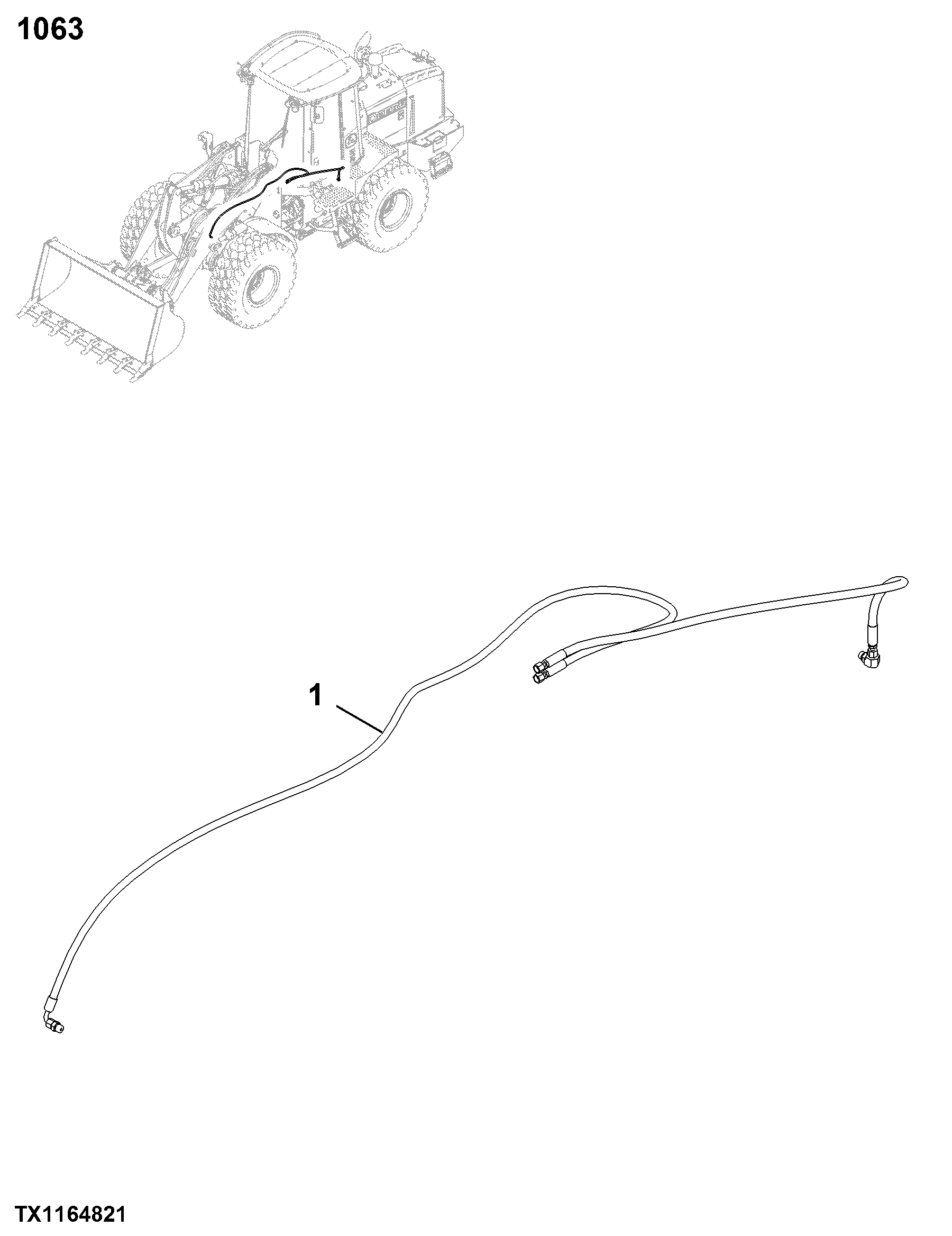 1063 Service Brake Links, Hoses & Fittings
