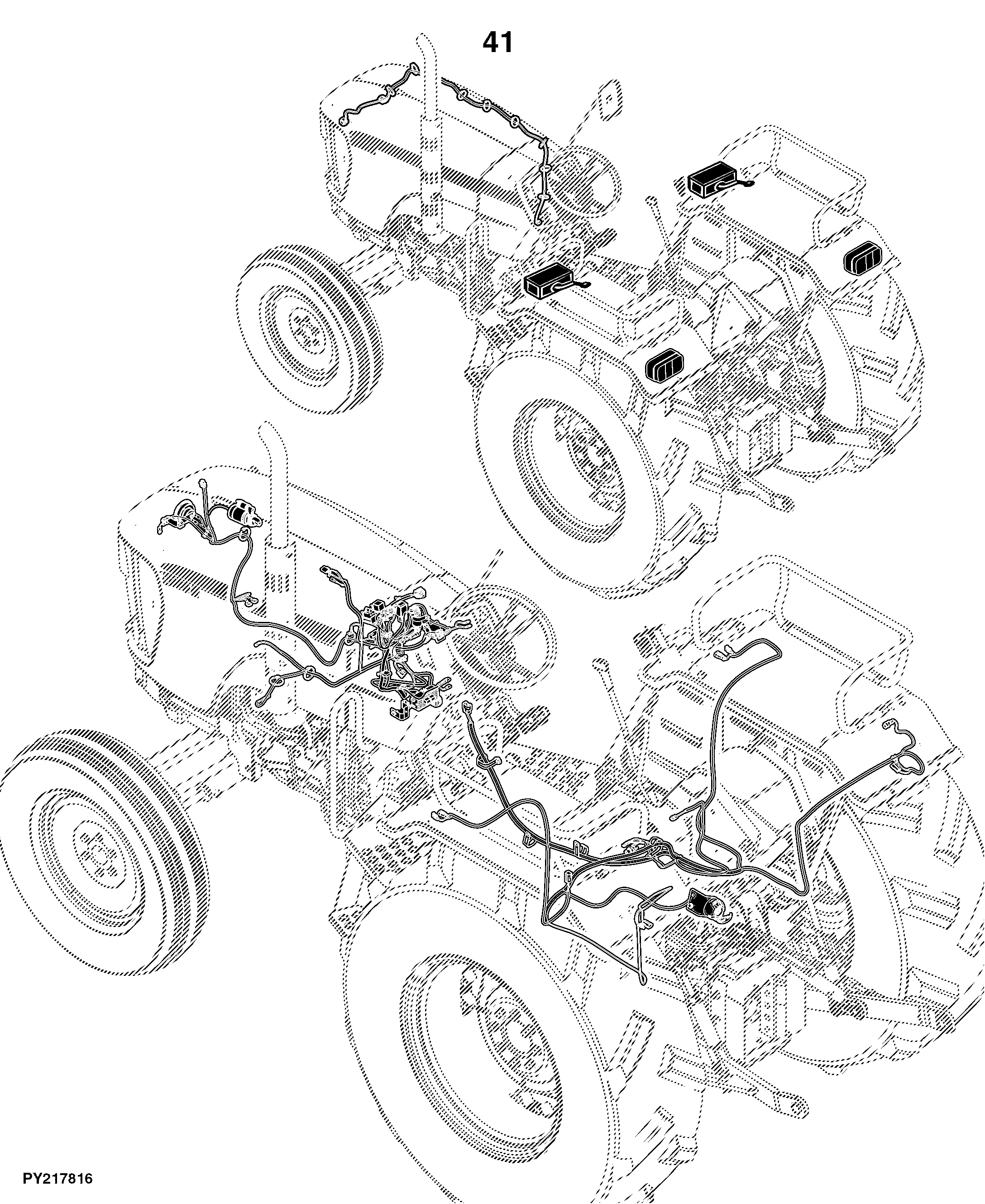 5310 Tractor (TREM IIIA Engine)(India Edition)