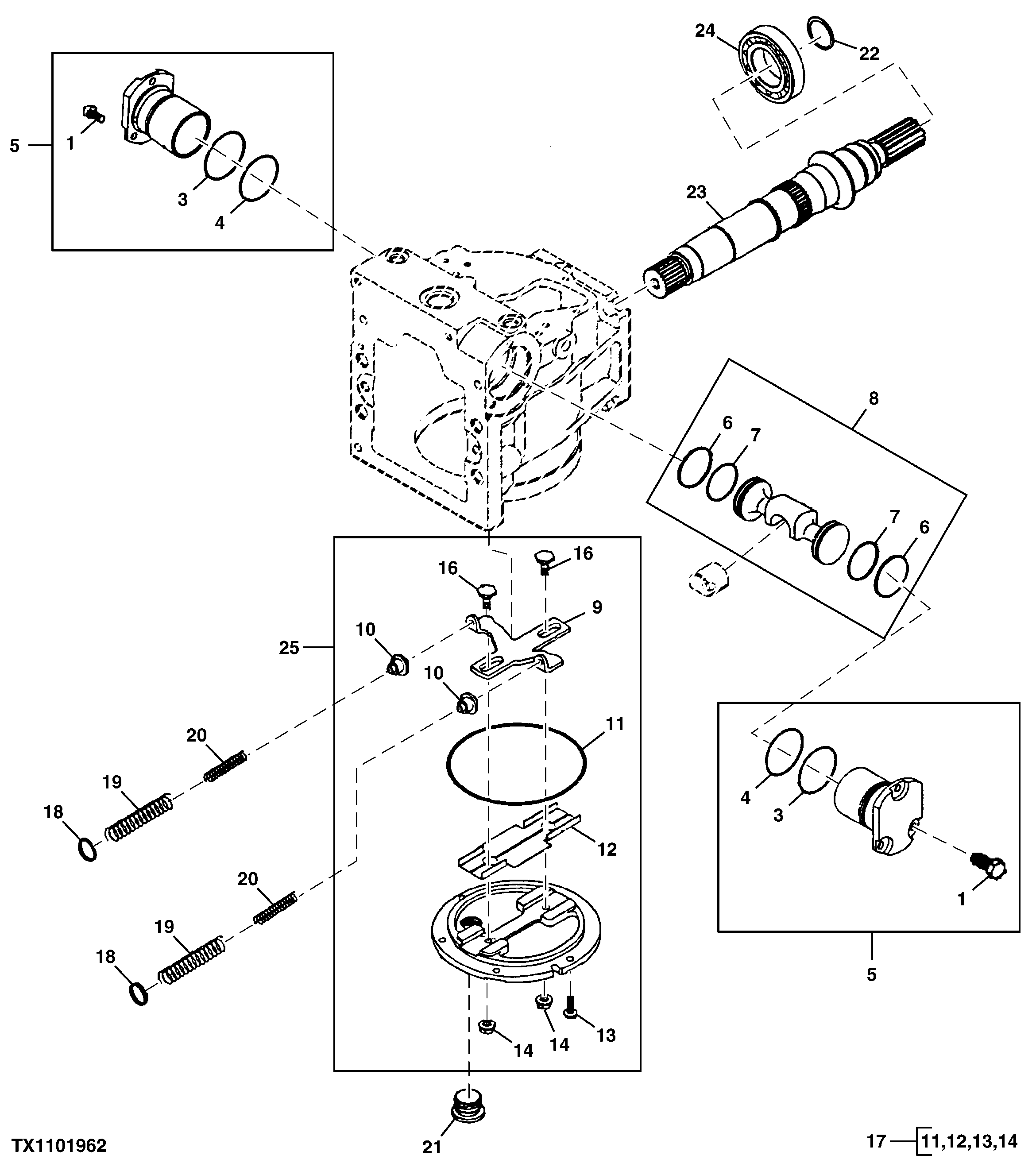 Hydrostatic Pump Components, Limitation Control