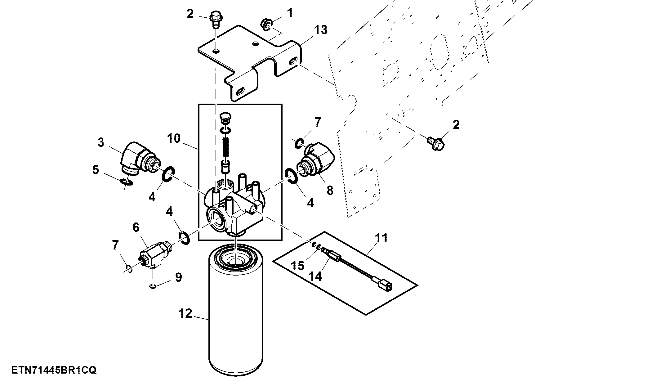Main Engine Gearcase Lubrication Filter, ProDrive™