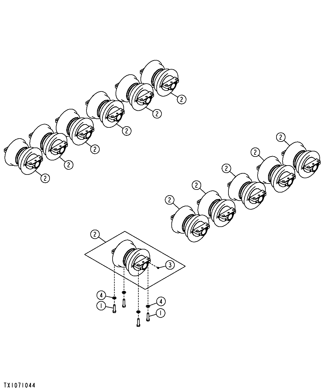 Maximum Life Track Roller (183986 - )