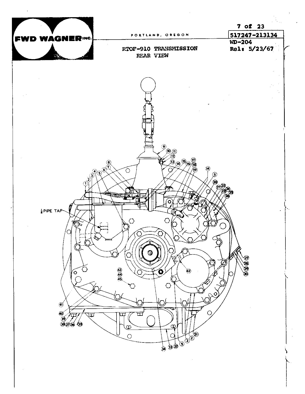 Section 50 - Power Train Transmission (Continued)