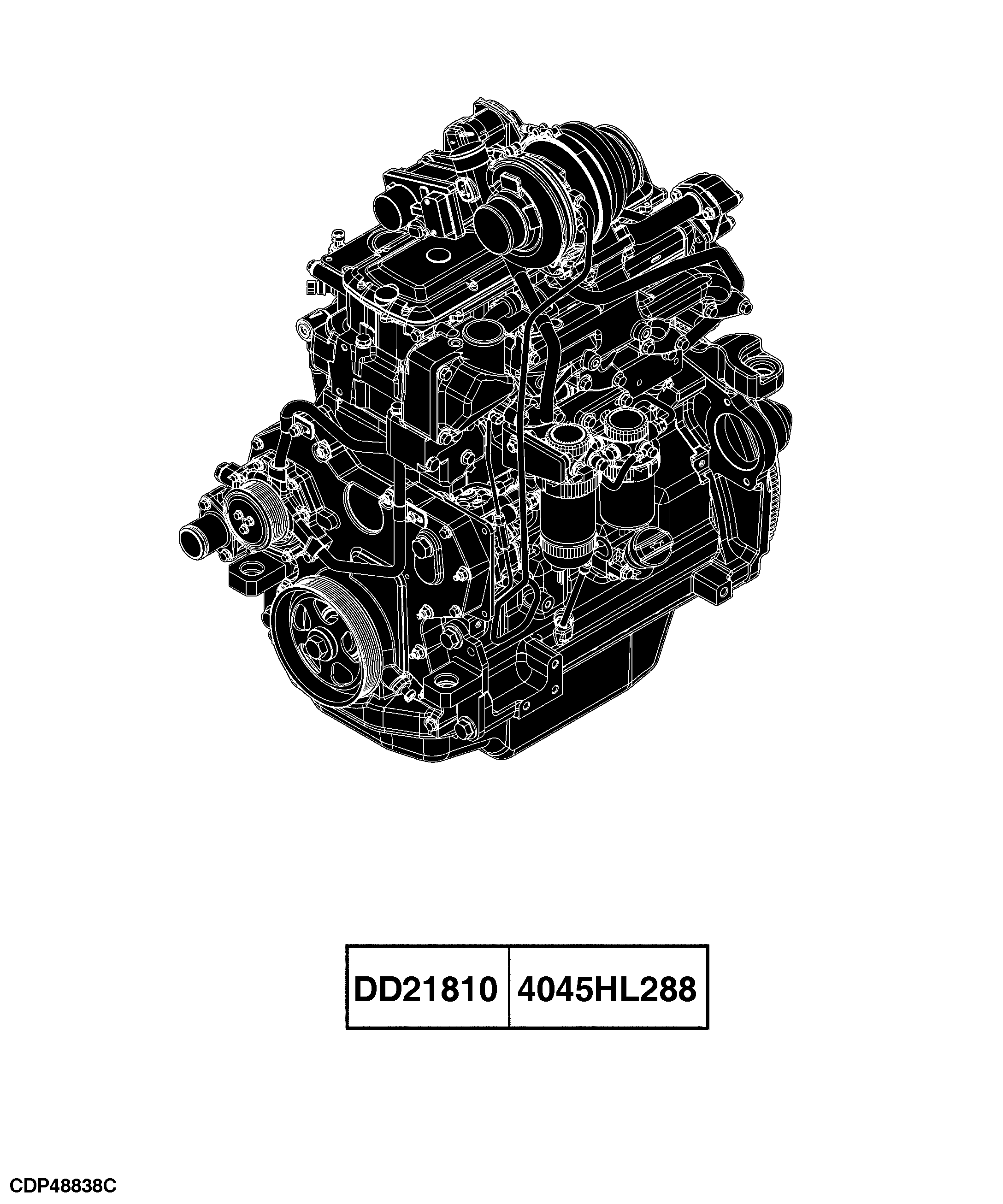 6534 Tractor (Engine 4045HL288) (Europe Edition)
