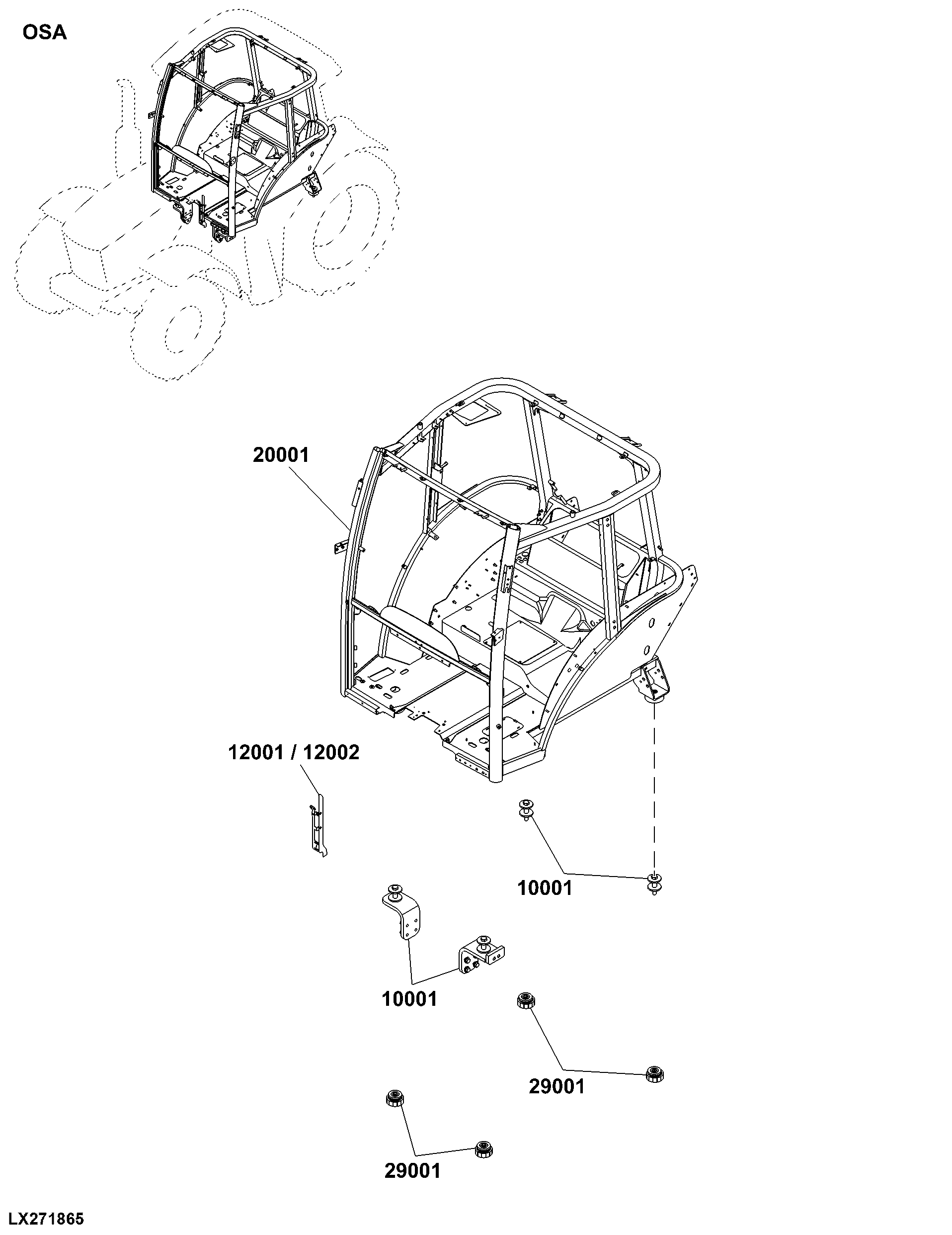 OSA Cab / Platform Components