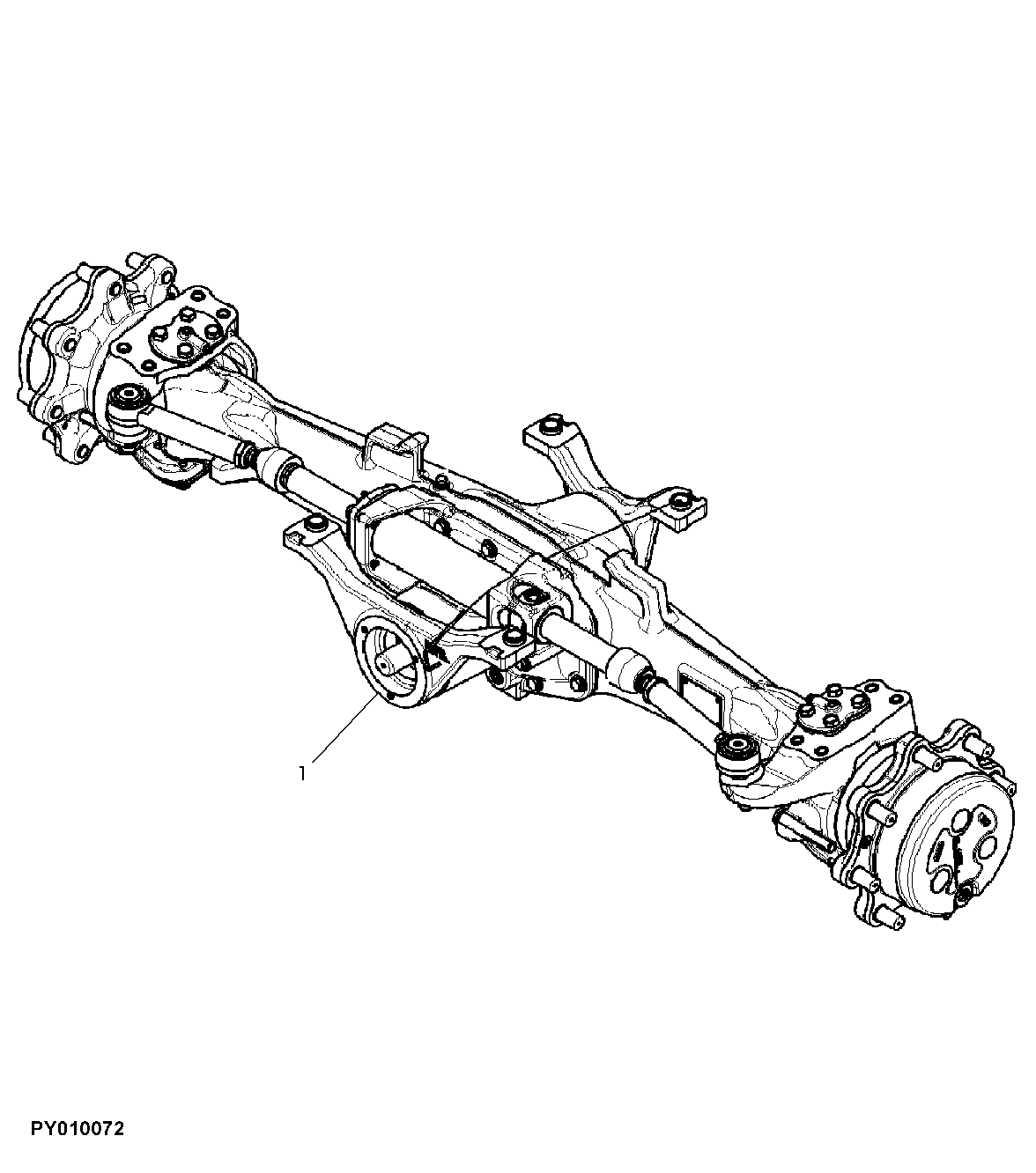 MFWD FRONT AXLE
