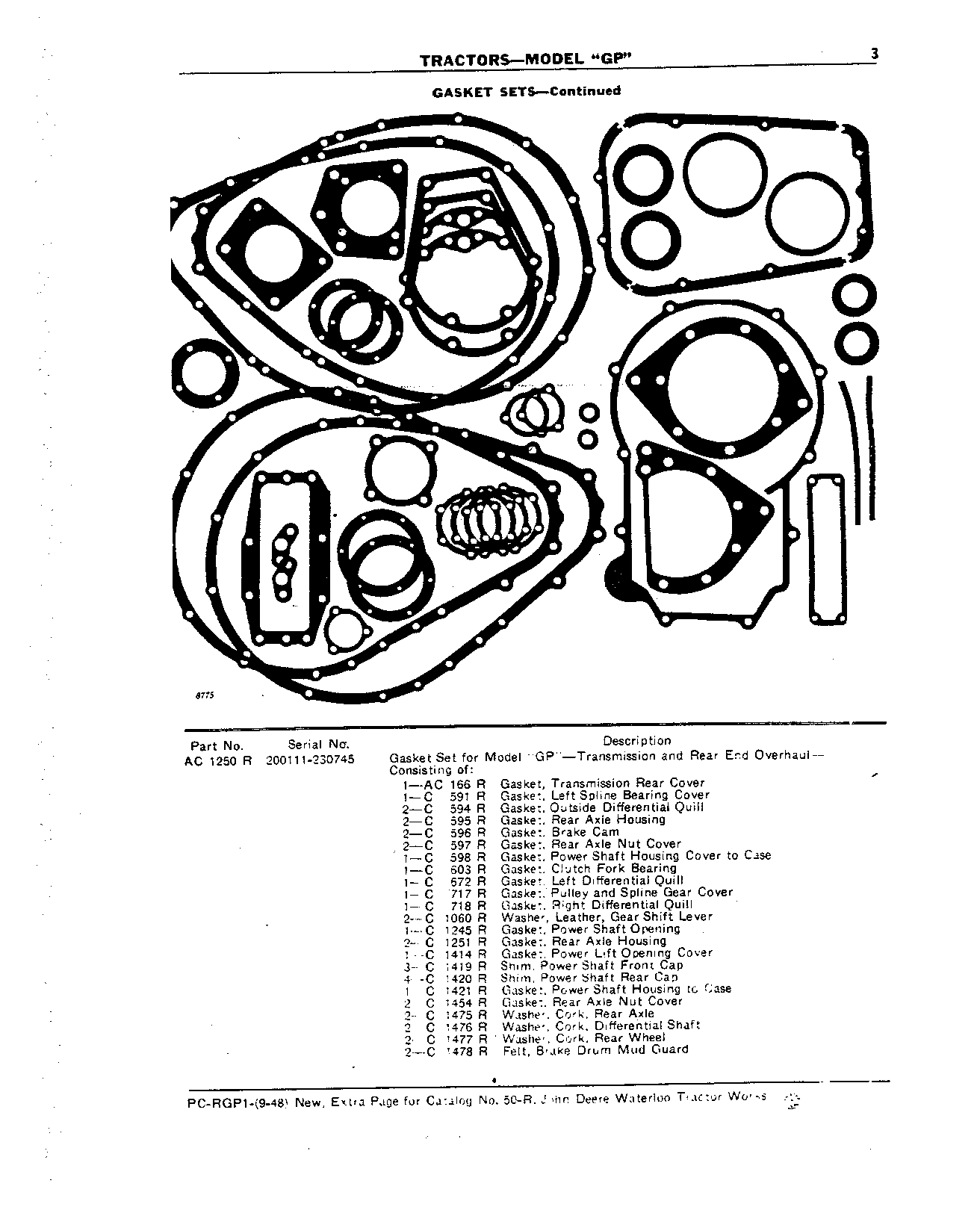 Gasket Sets (Continued)