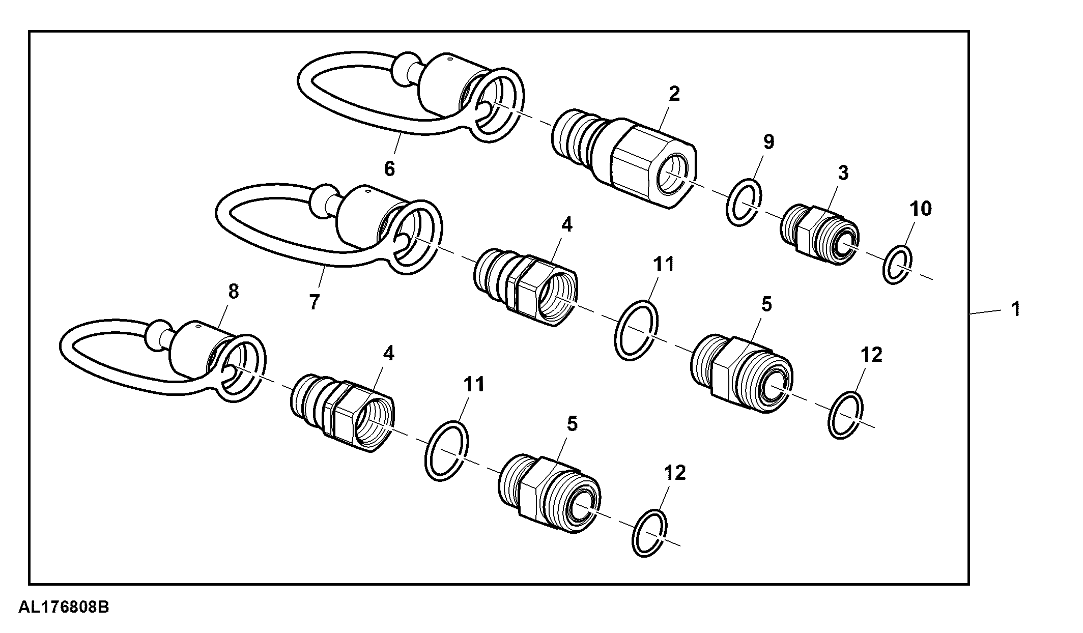Power Beyond Coupler Kit, Implement, Attachment
