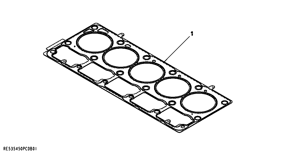 9901 CYLINDER HEAD GASKET/OVERSIZED
