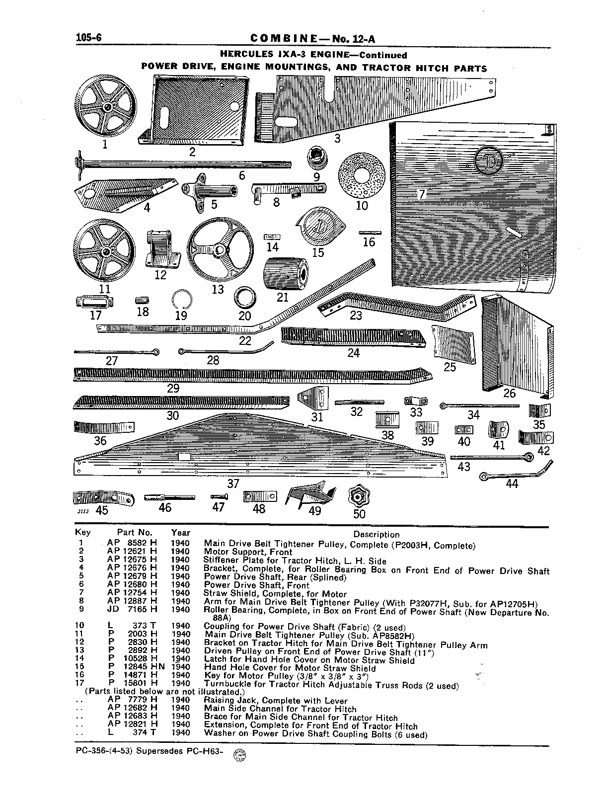 Section 105-John Deere "HERCULES" Engine (Continued)