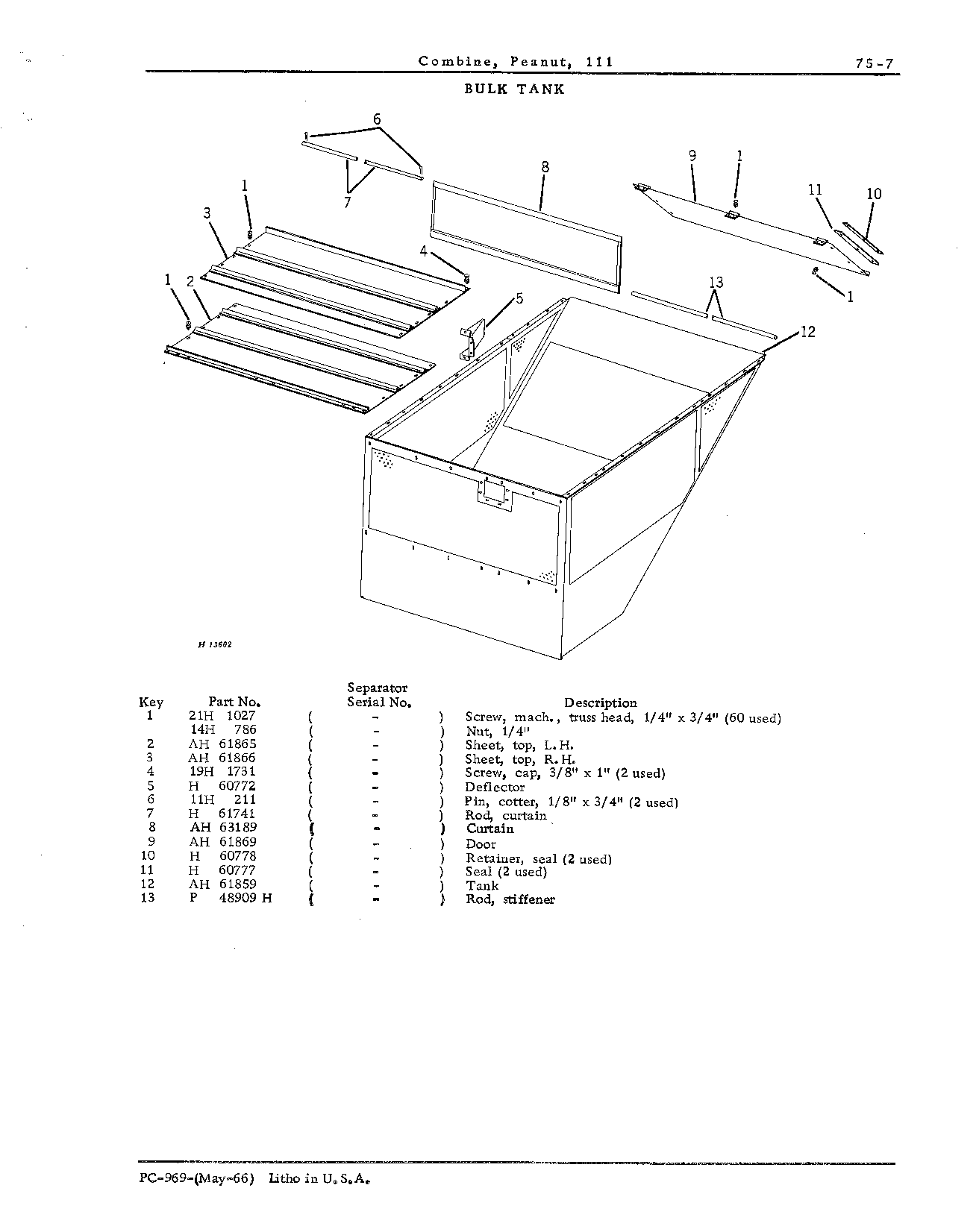 Curtain: Bulk tank