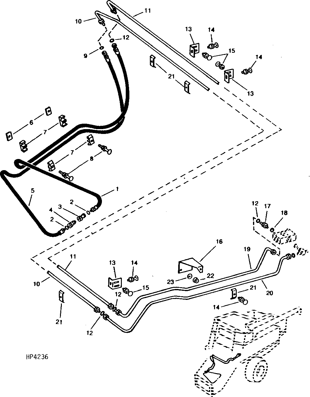 Reel Drive System - Front And Left - Hand Side