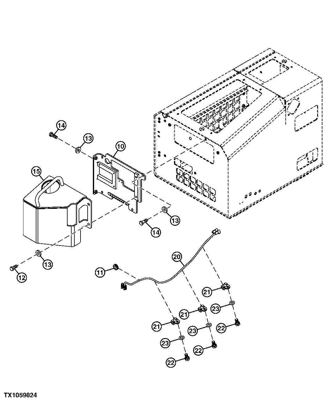 Hydrostatic Oil Cooler Housing Components (Waste Handler)