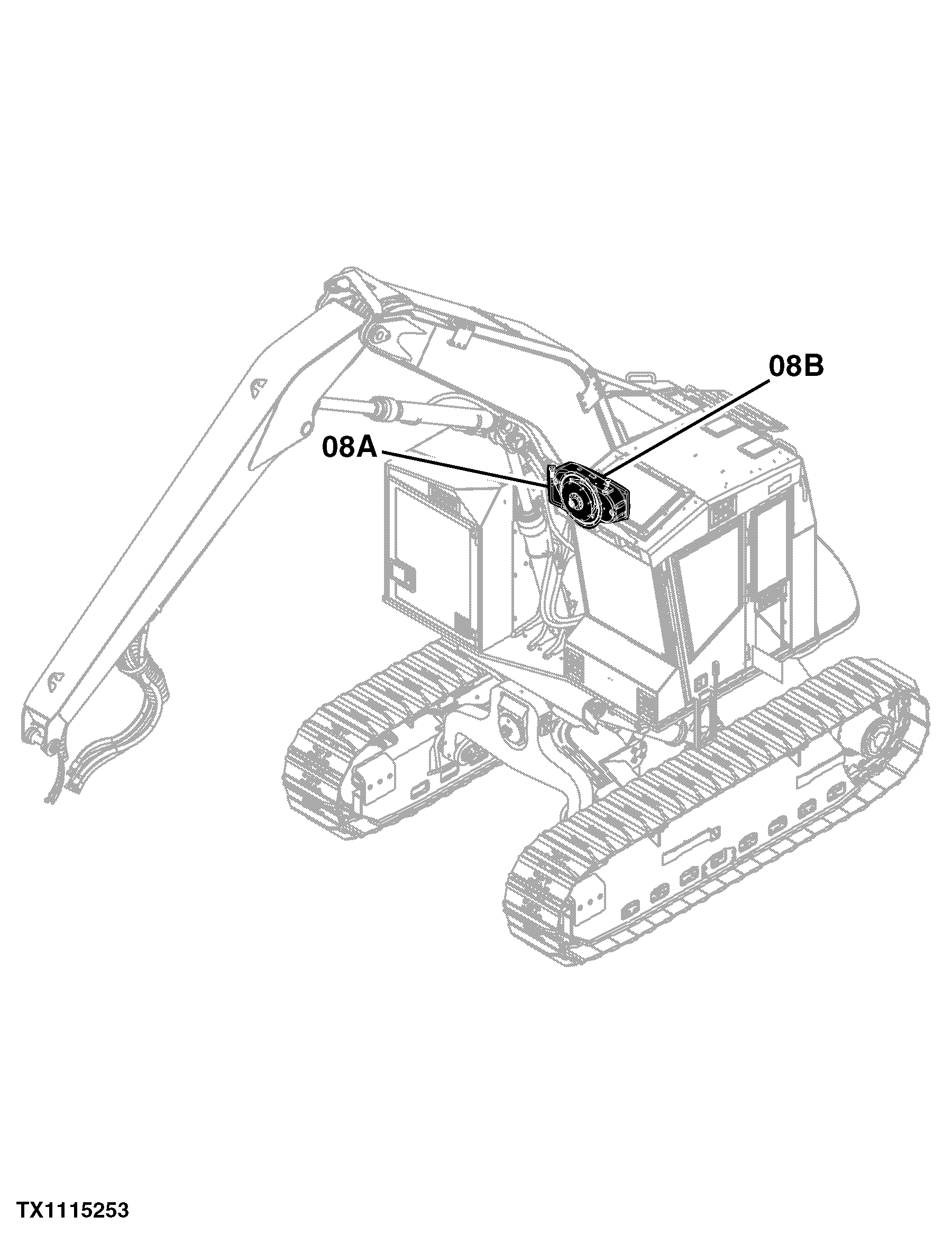 759JH Tracked Harvester (PIN: 1T0759JH_ _C220453 - C269976)
