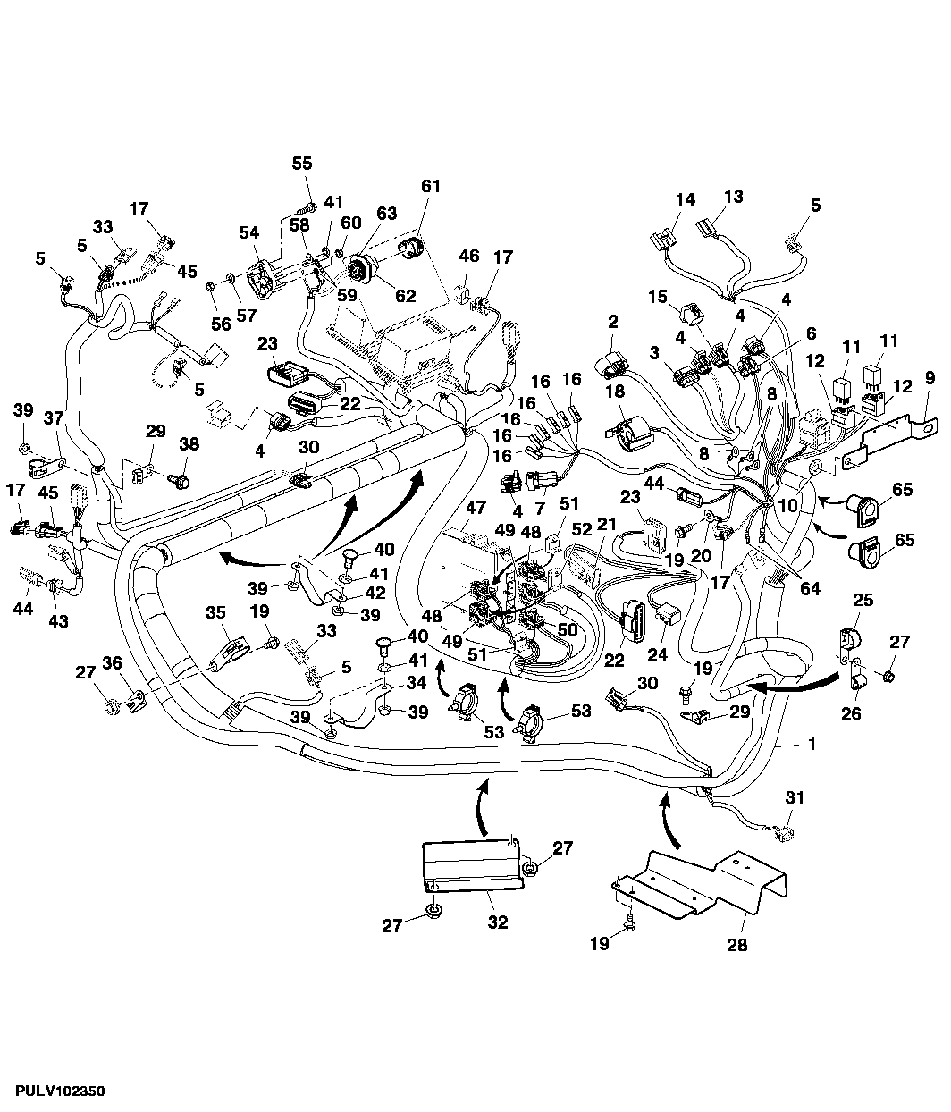 PLATFORM WIRING HARNESS, POWRREVERSER PTE, (PR)