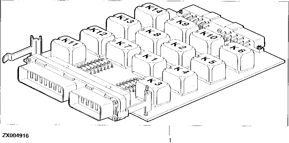 CUTTING PLATFORM - RELAY BOARD