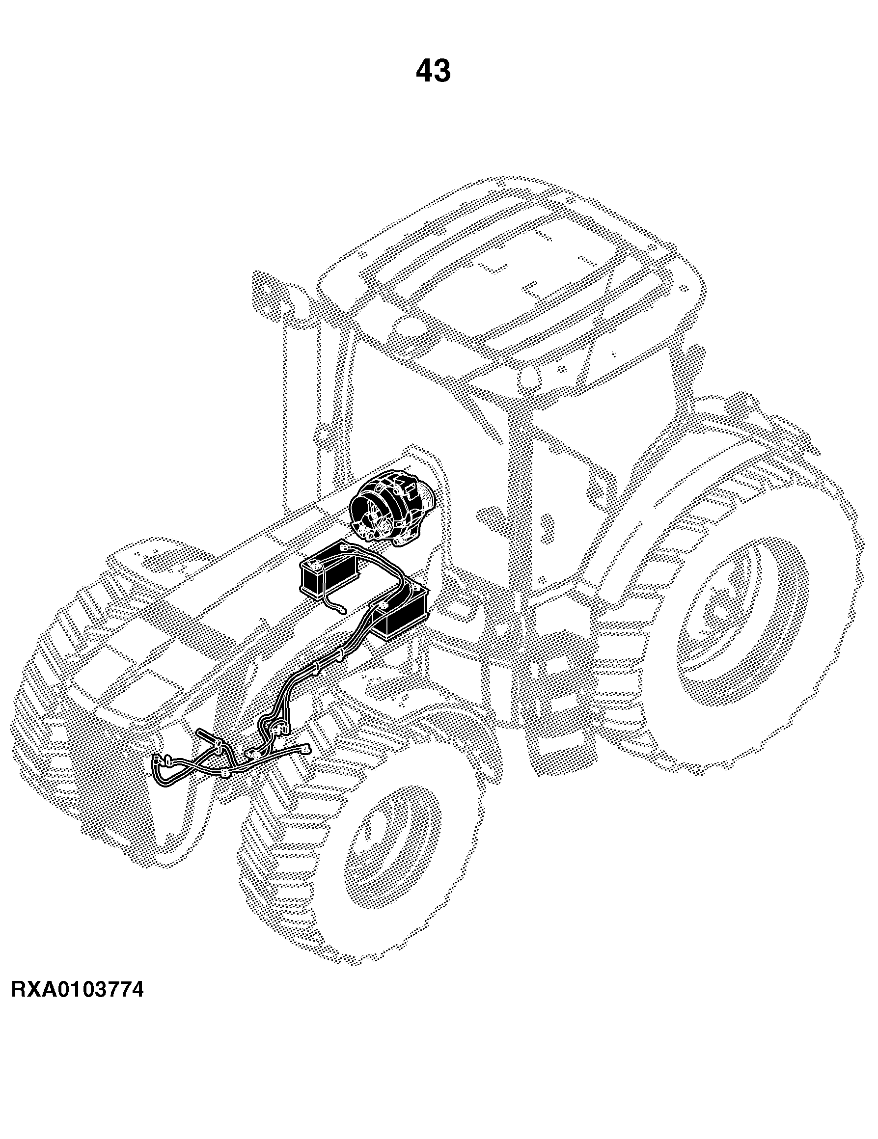 8360R Tractor (S.N. 016001 - 090000)(Worldwide Edition)
